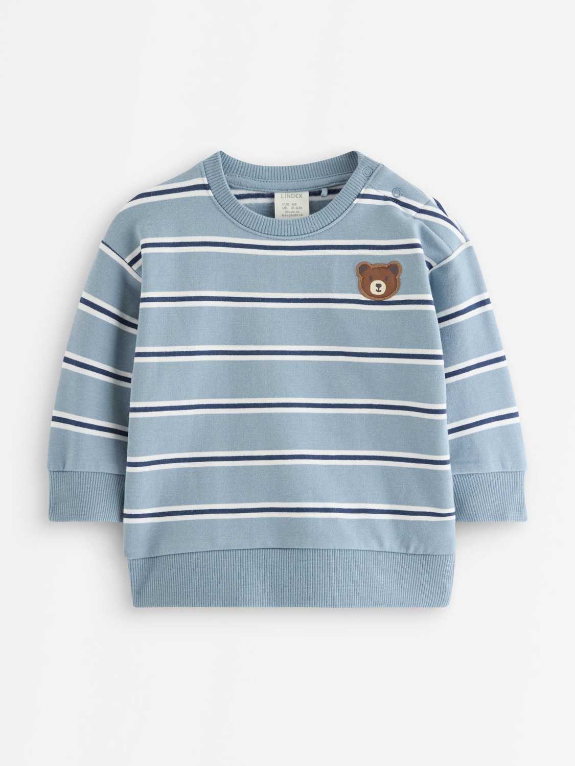 Sweatshirt med borstad insida