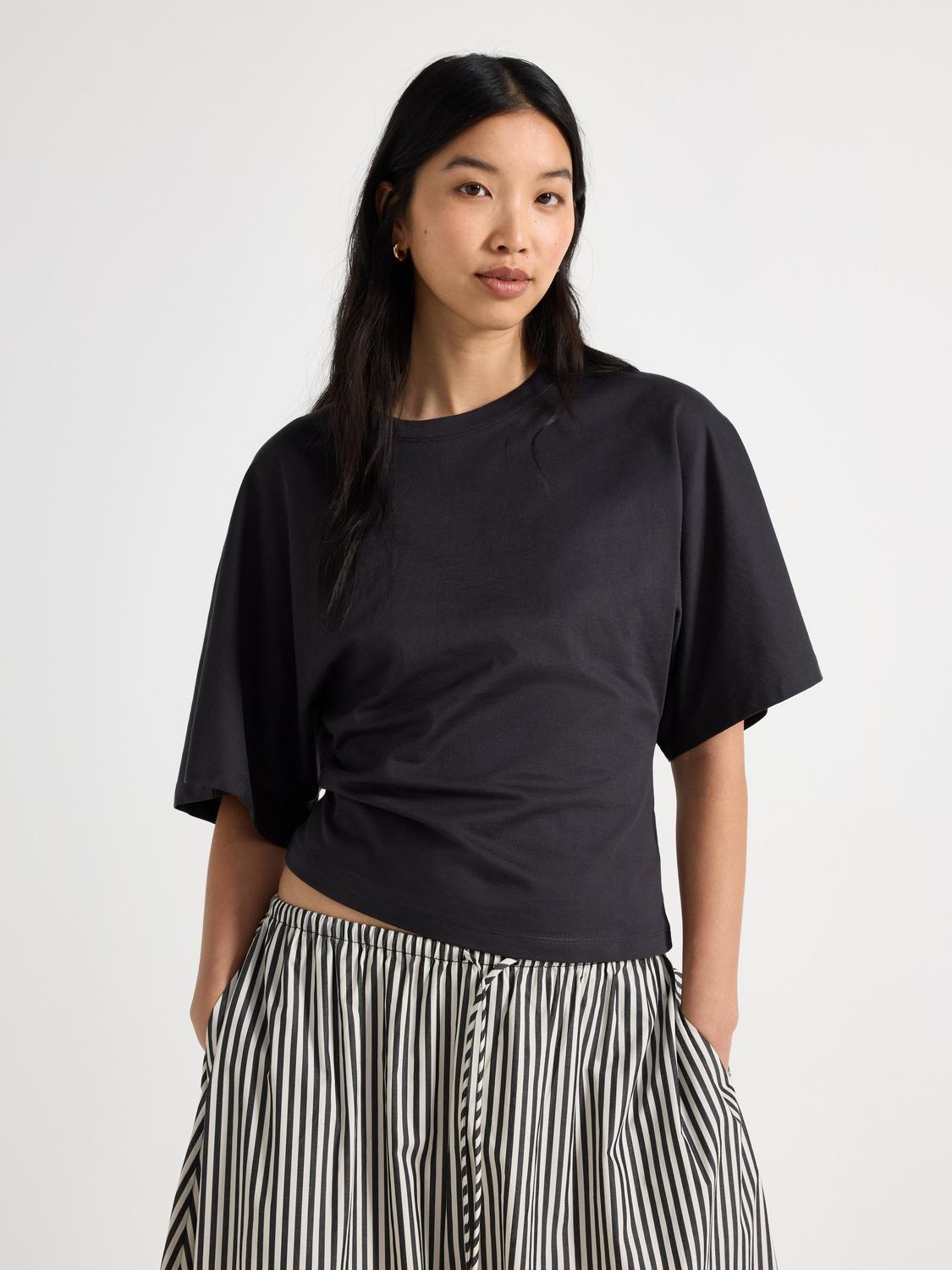 T-shirt med vida ärmar