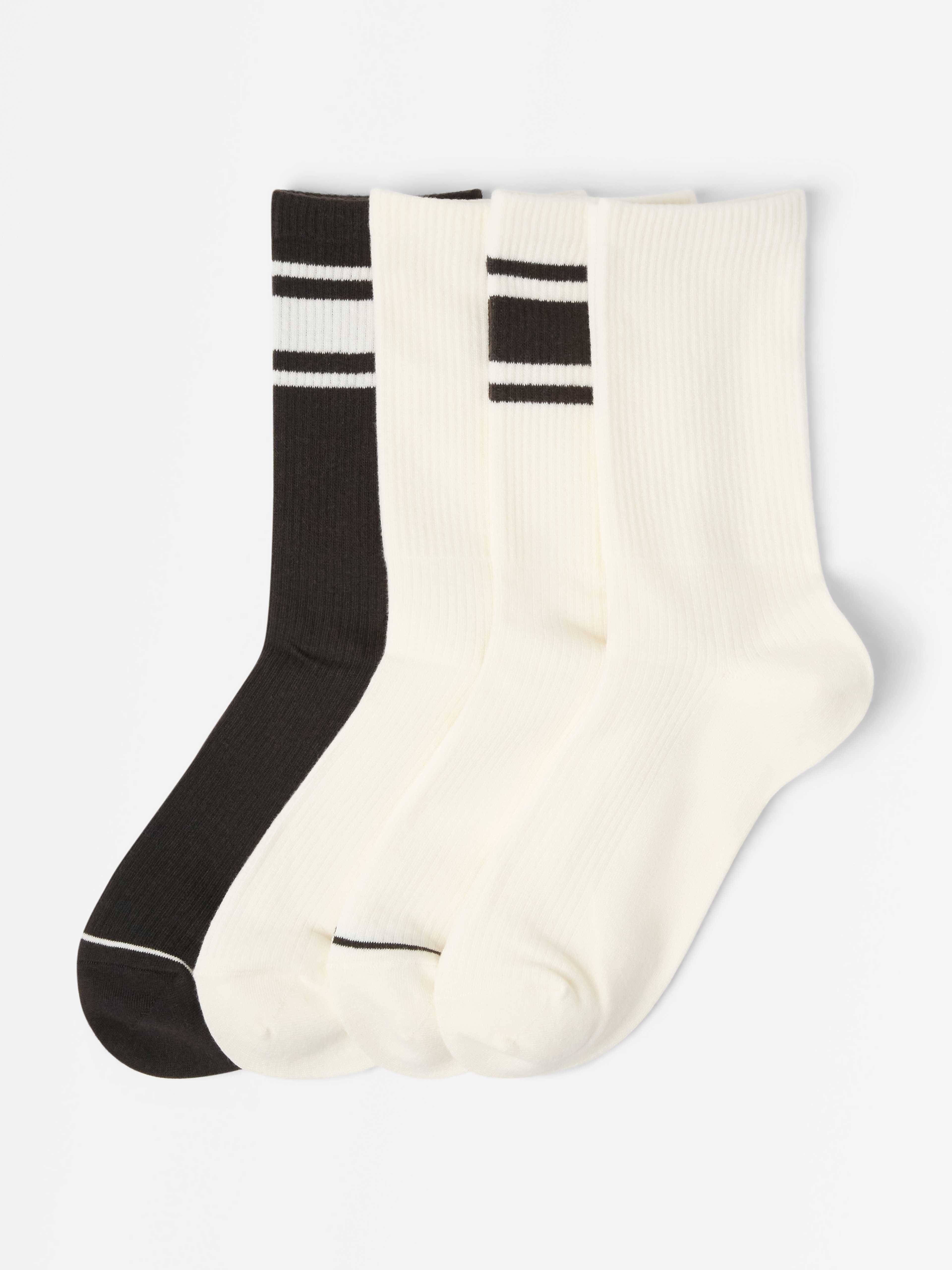 4-pack sportiga strumpor