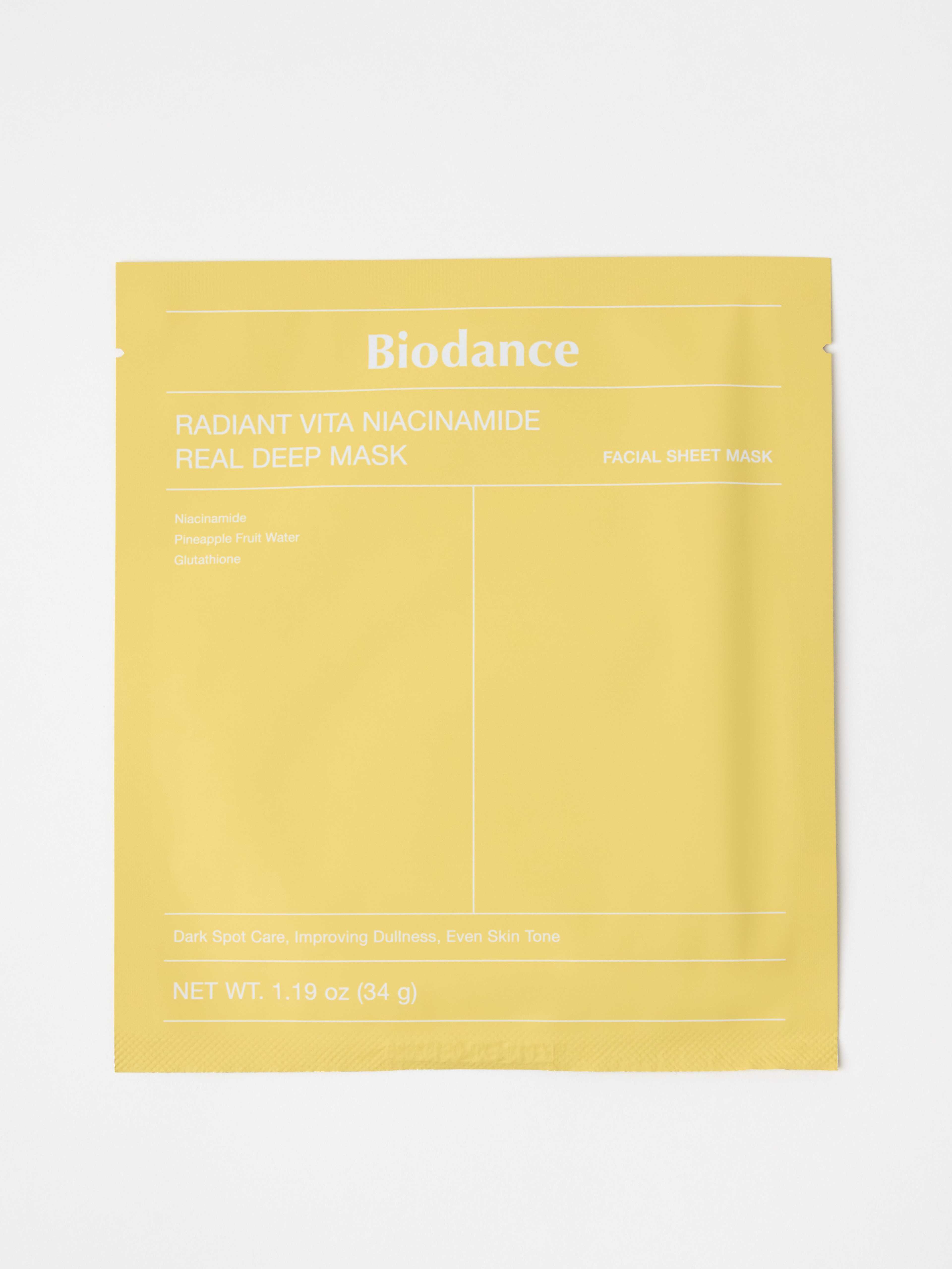 Biodance Radiant Vita Niacinamide Real Deep Mask