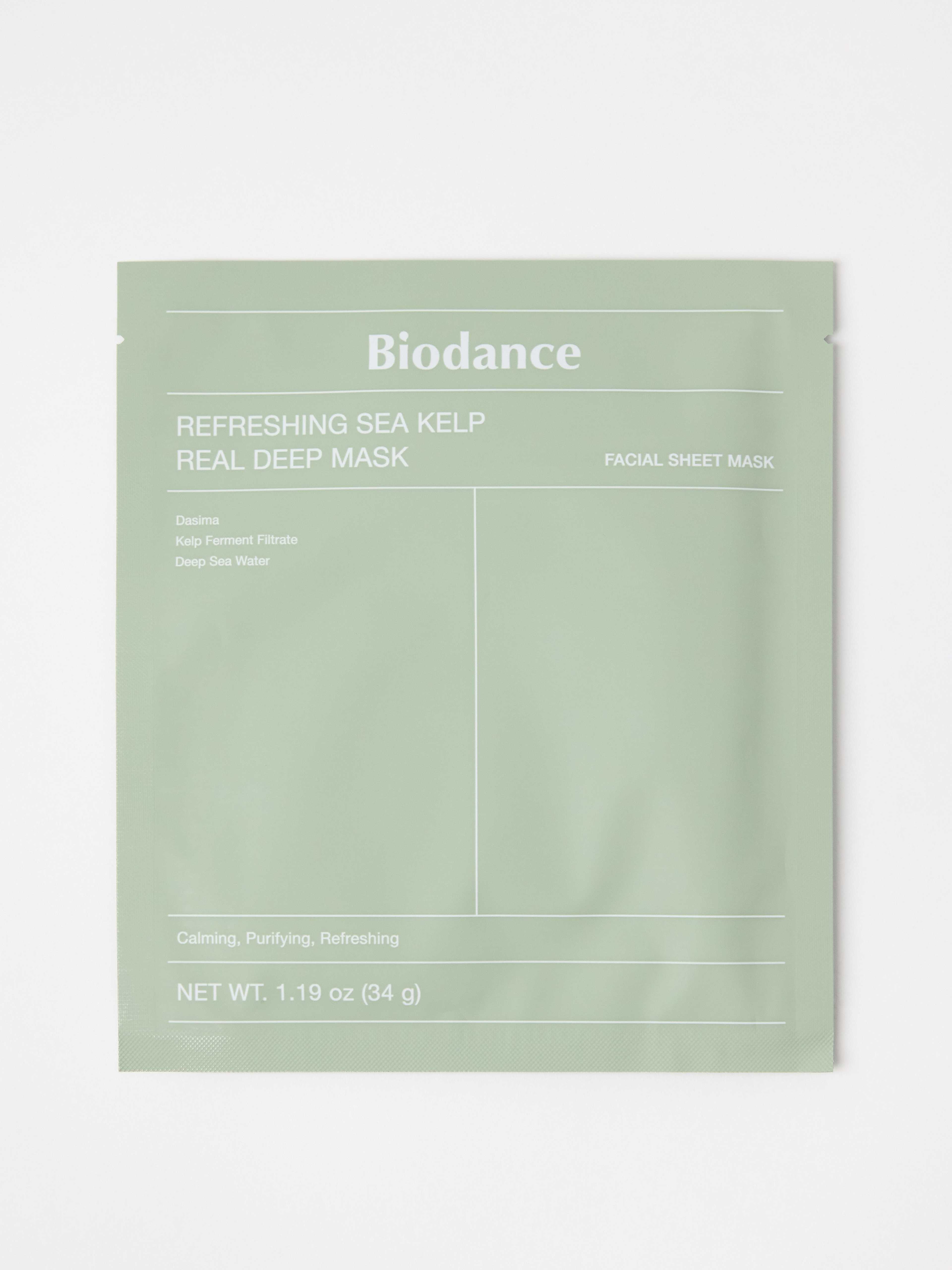 Biodance Refreshing Sea Kelp Real Deep Mask