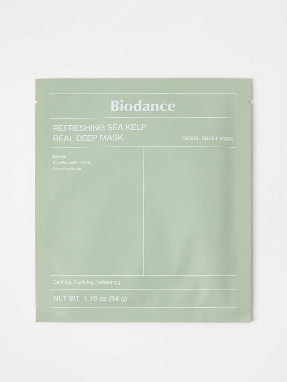 Biodance Refreshing Sea Kelp Real Deep Mask