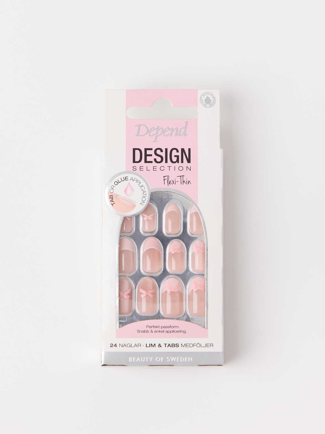 Depend Design Selection Pink Bow Oval