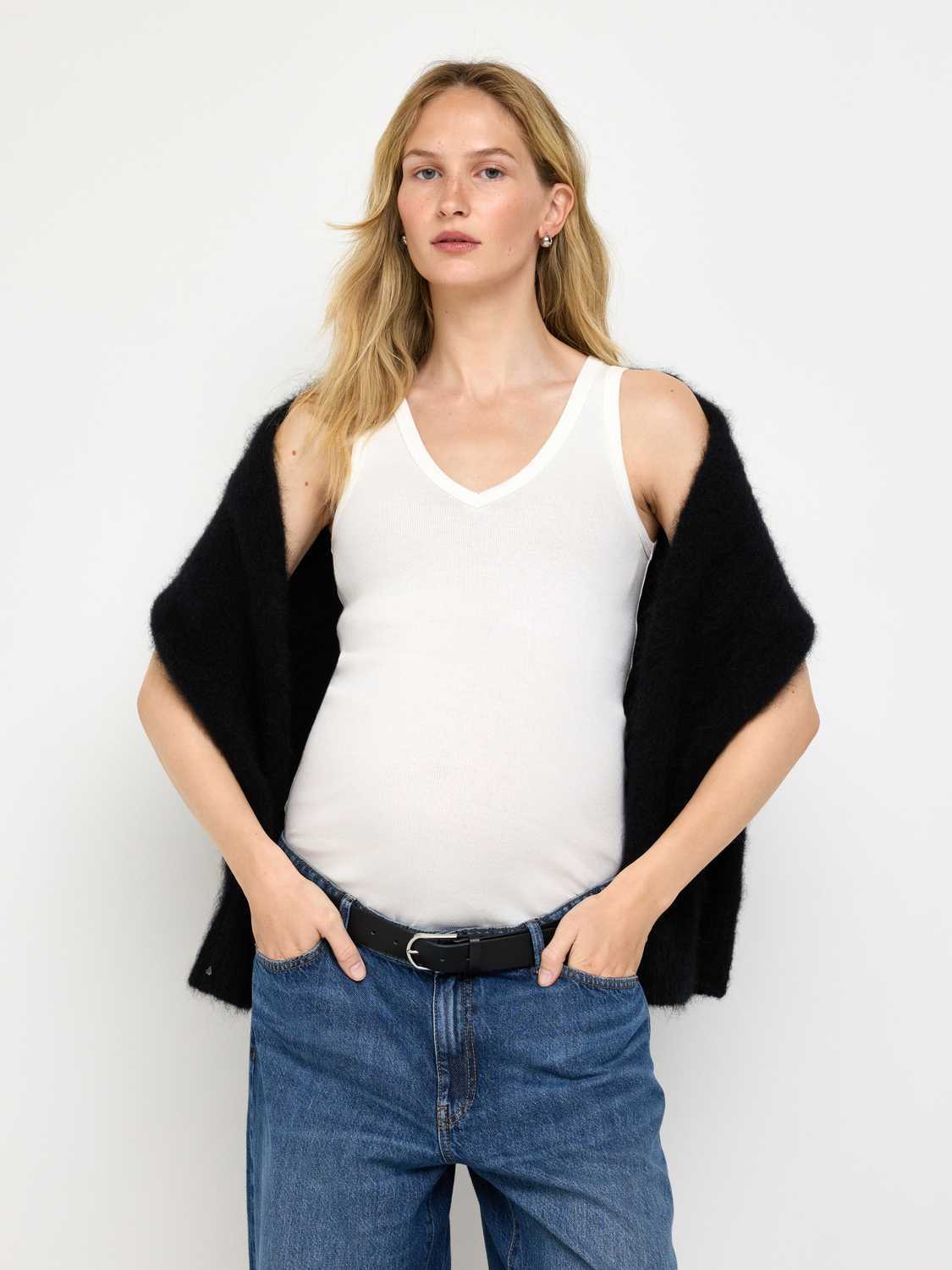MOM ribbed tank top