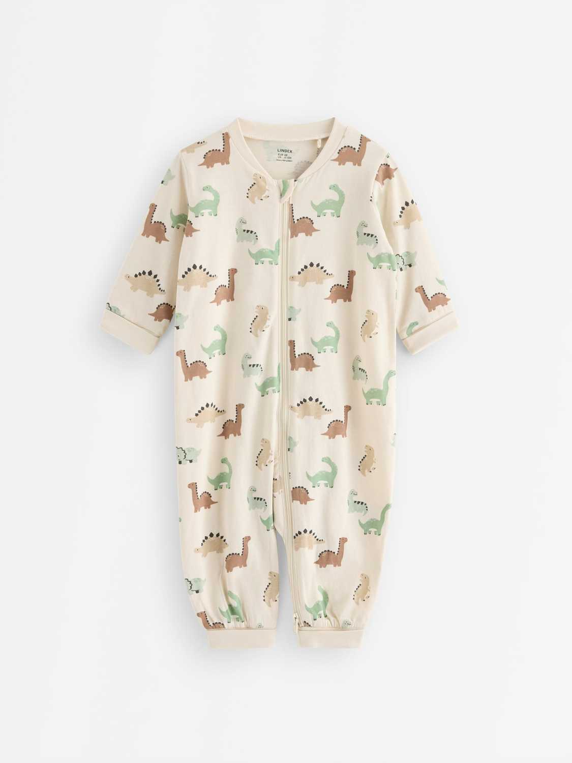 Pyjamas med dinosaurier