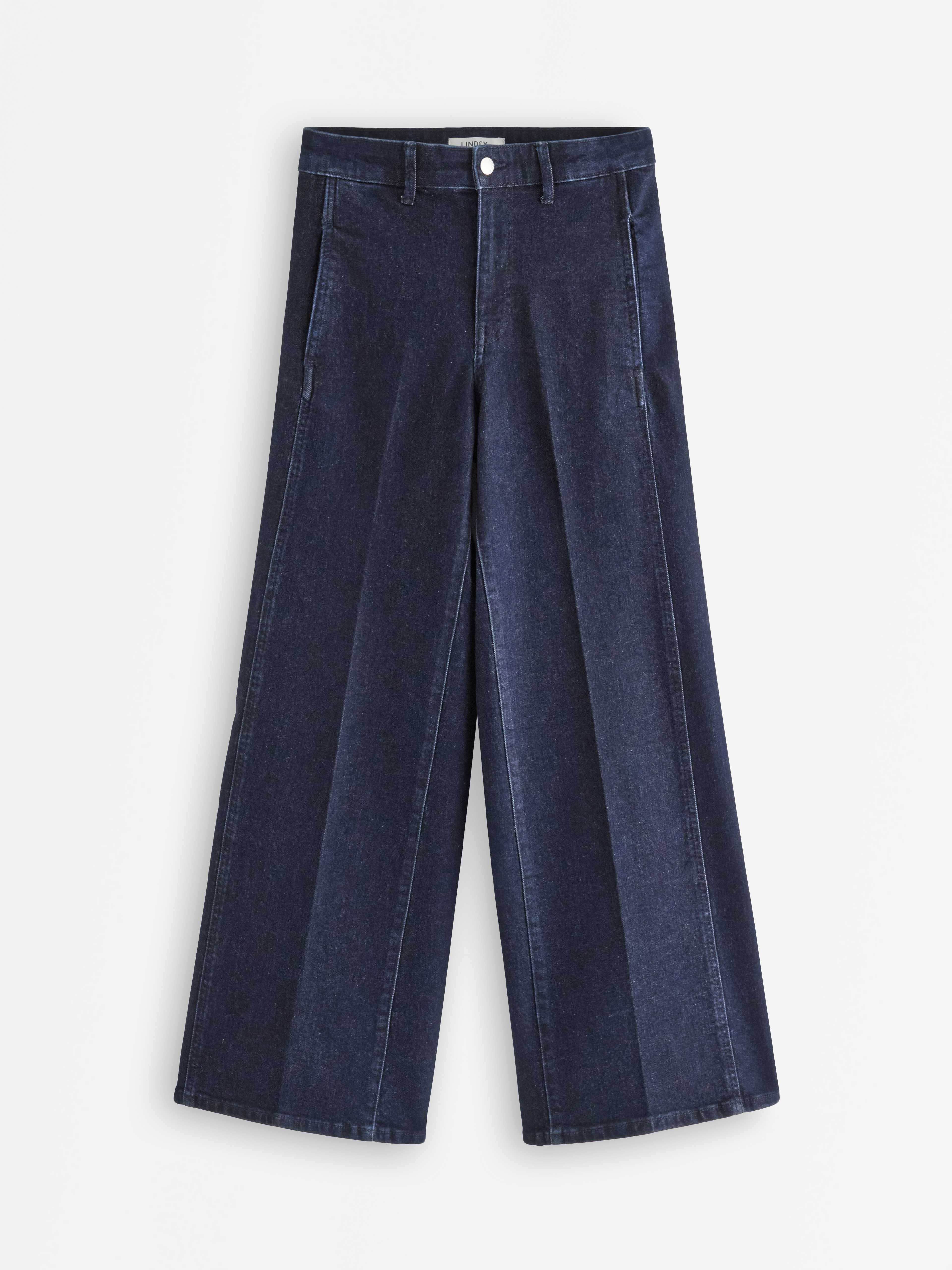 WIDE Noomi jeans med kortare ben
