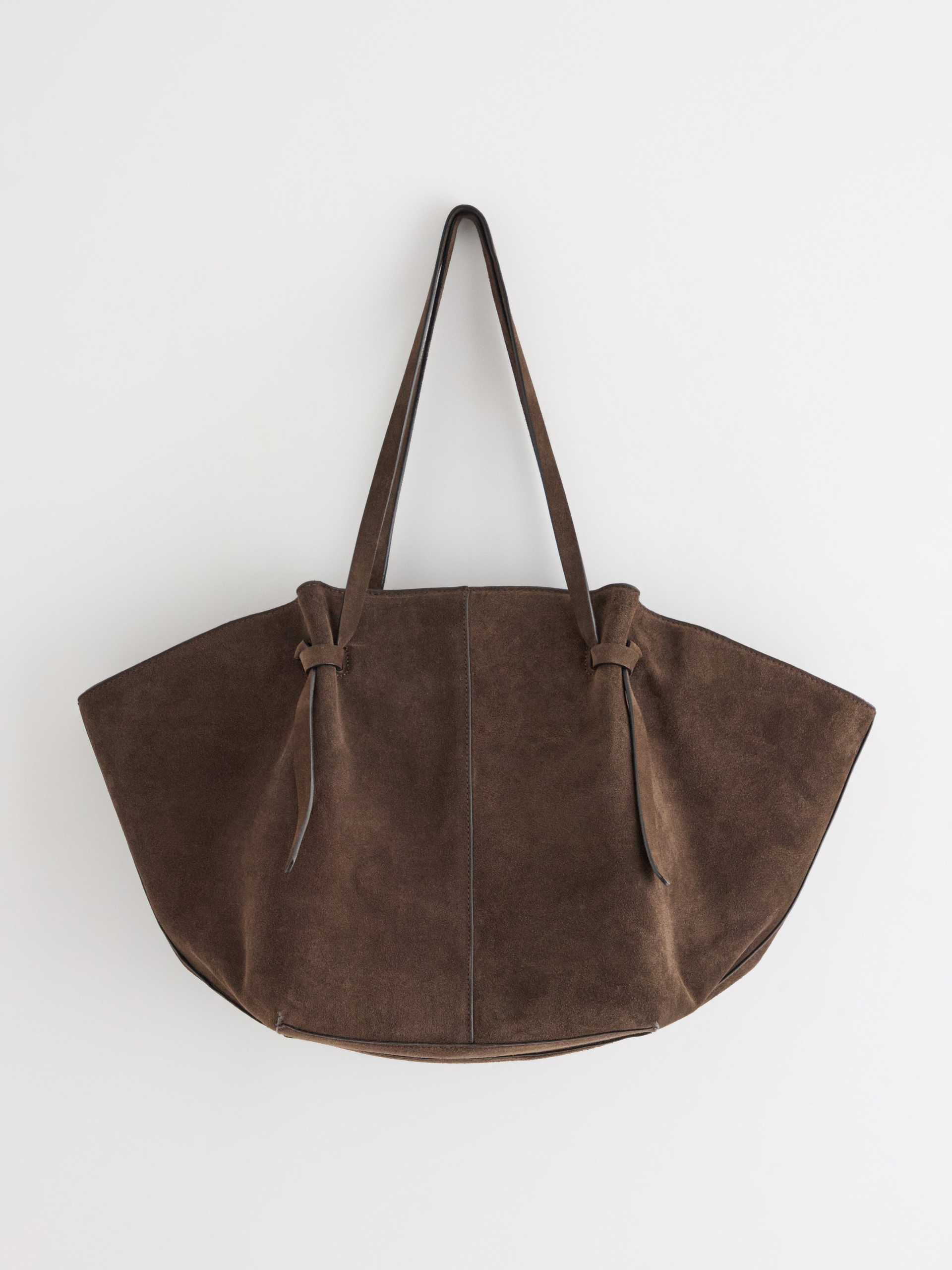 Lindex Tote Bag In Suede shoppingväskor & totes dam – bild 7