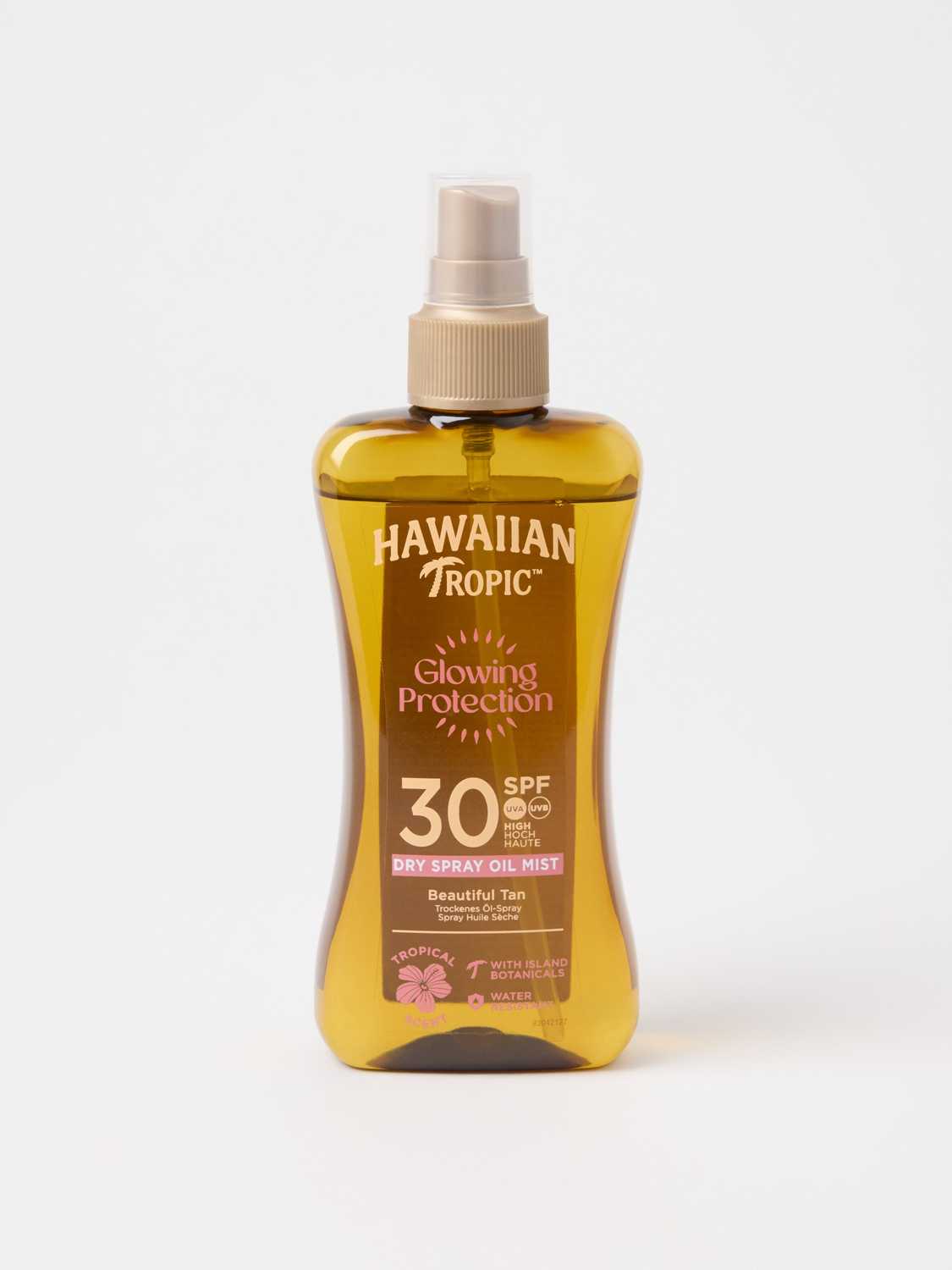 Hawaiian Tropic Glowing Protection Dry Spray Oil Mist SPF30