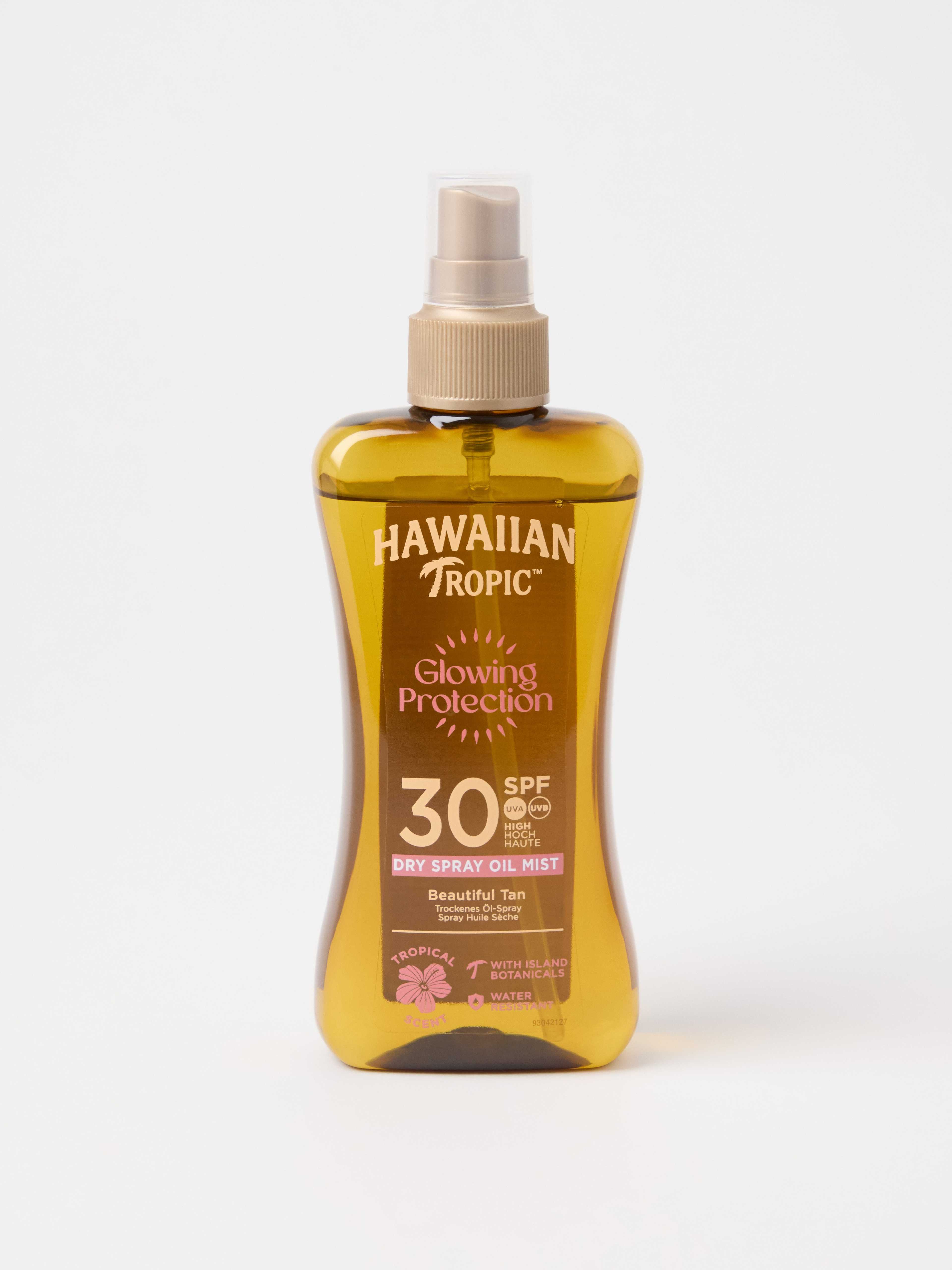 Hawaiian Tropic Glowing Protection Dry Spray Oil Mist SPF30