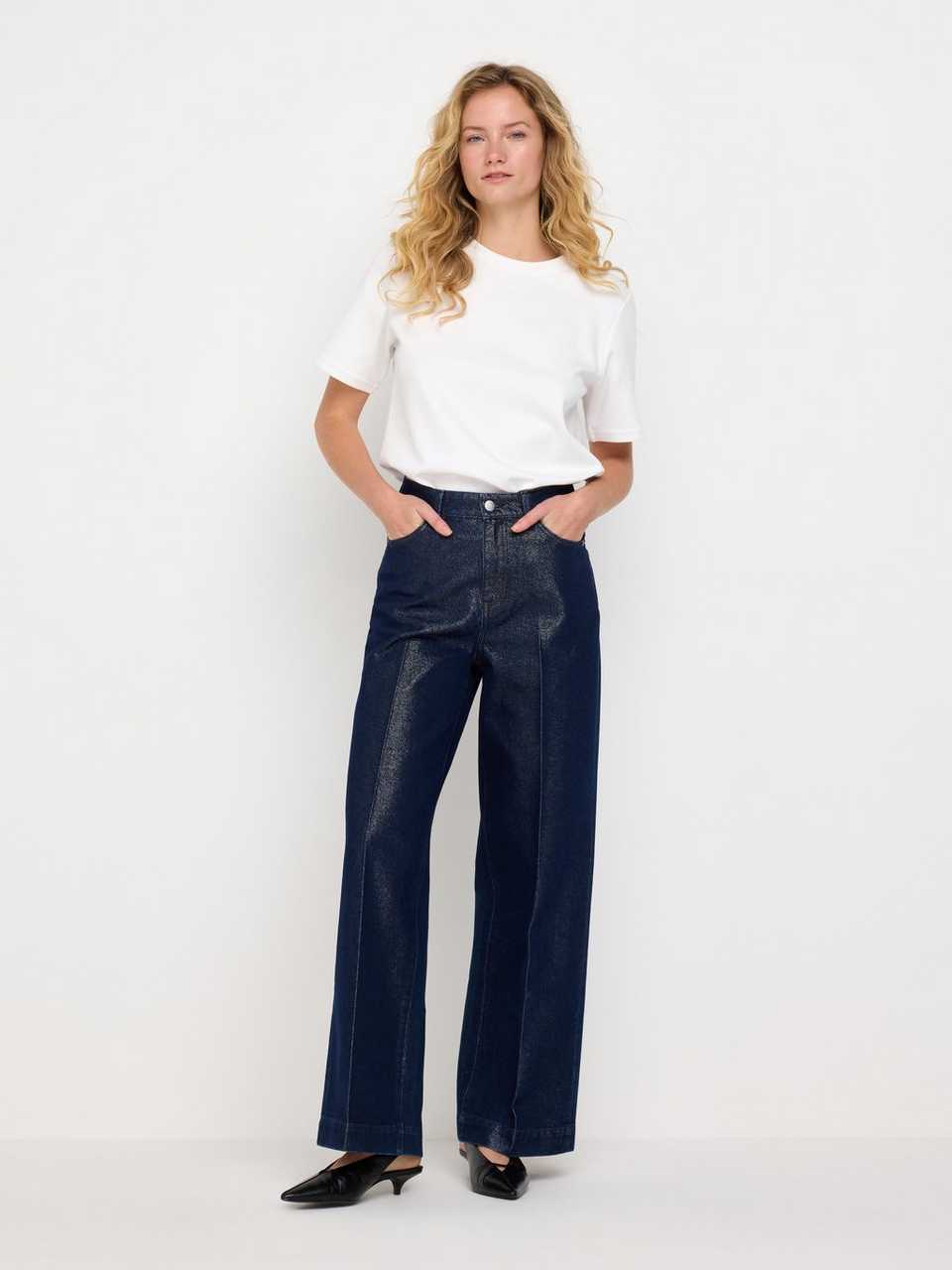 WIDE skinande jeans