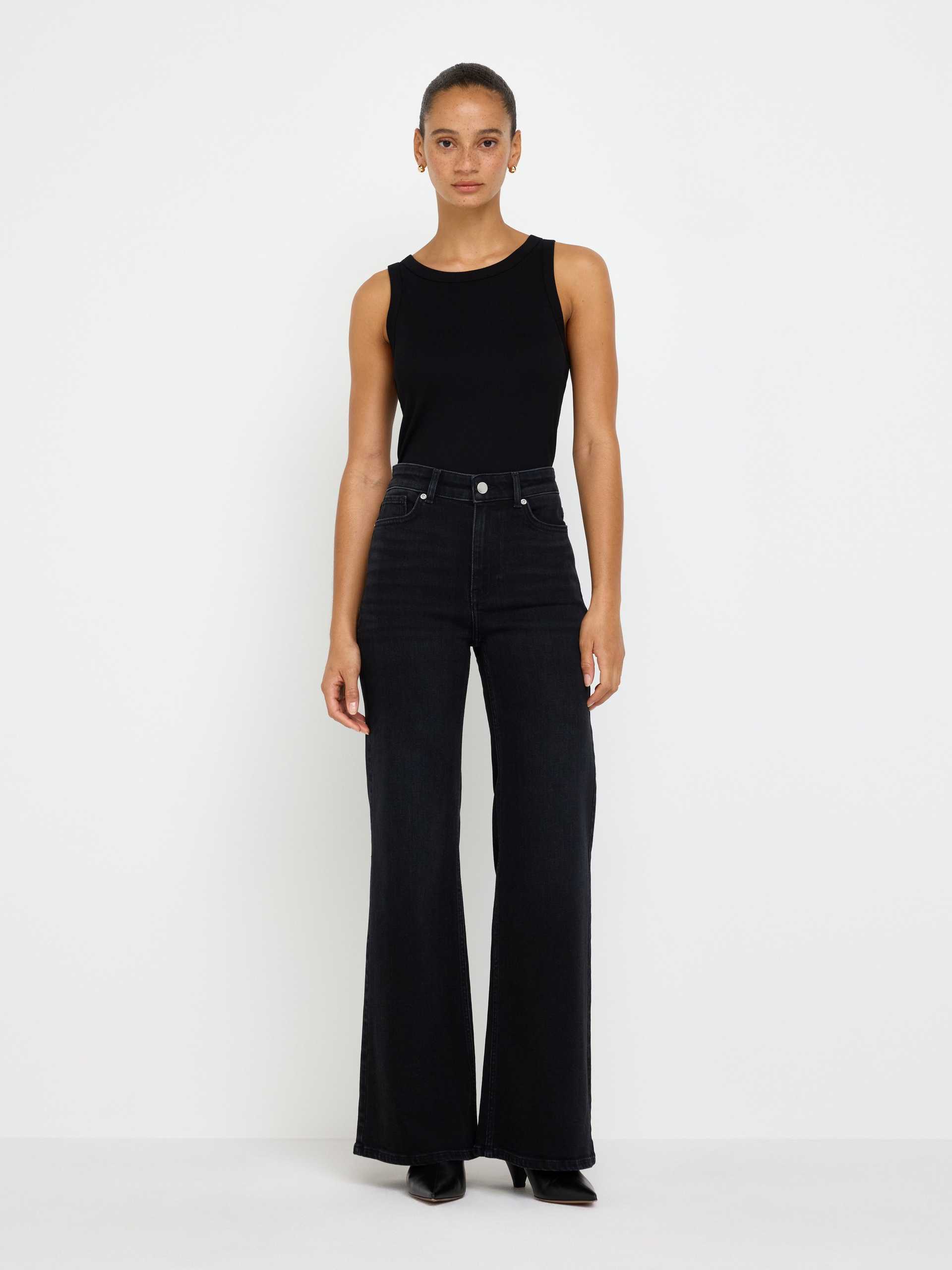 Lindex Flared jeans med hög midja dam