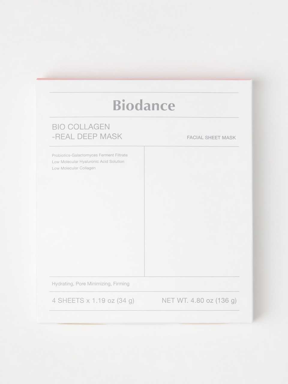 Biodance Bio Collagen-Real Deep Mask 4-pack