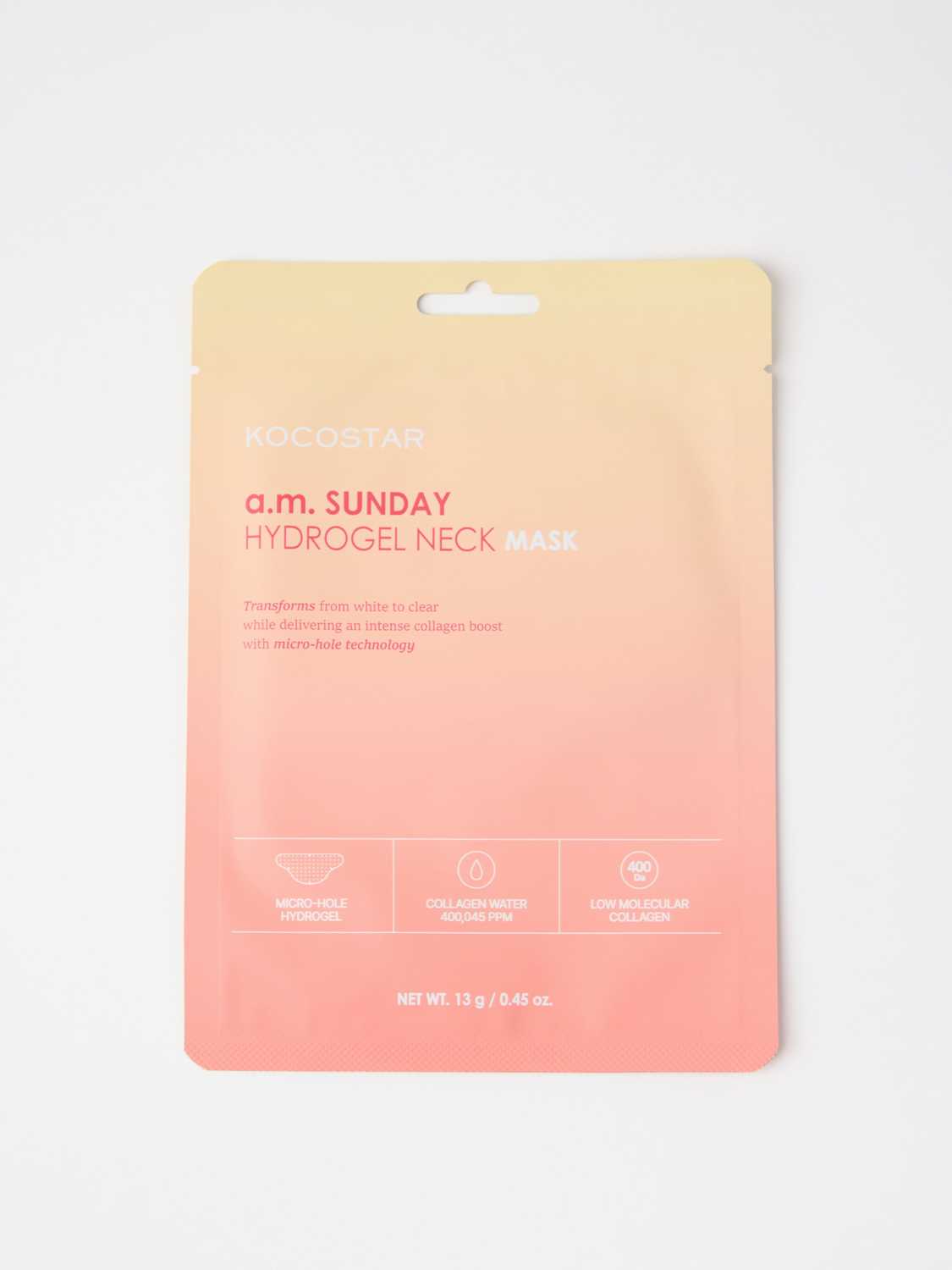 Kocostar a.m. Sunday Hydrogel Neck Mask
