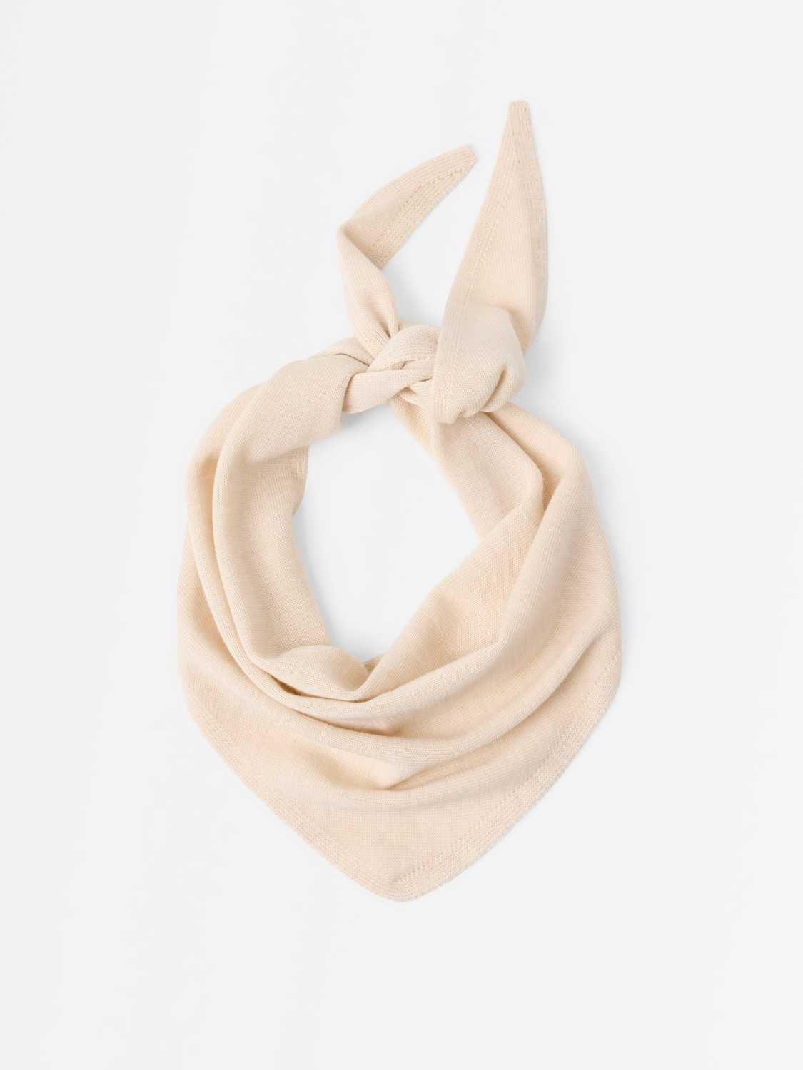 Triangle scarf in merino wool