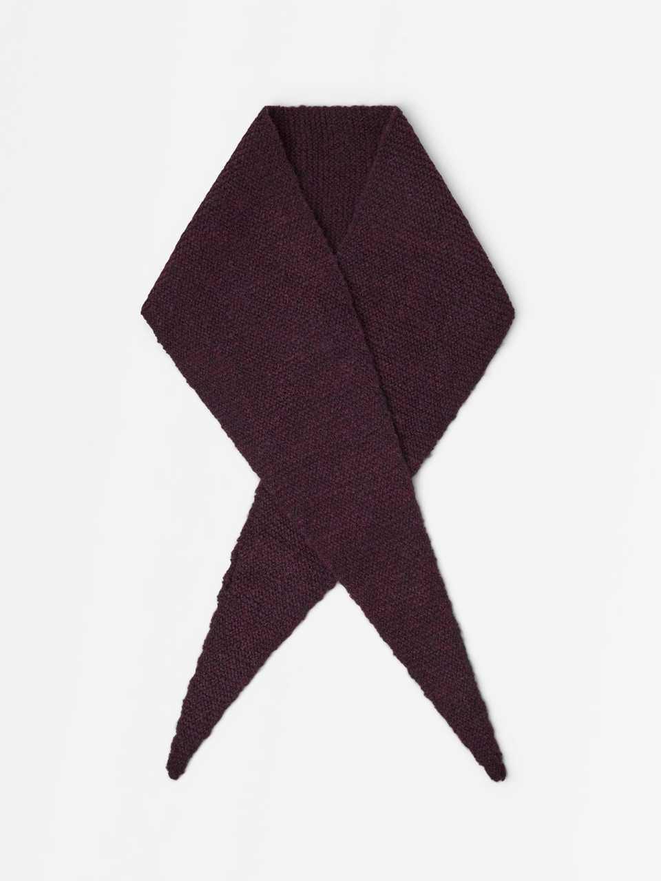 Stickad scarf