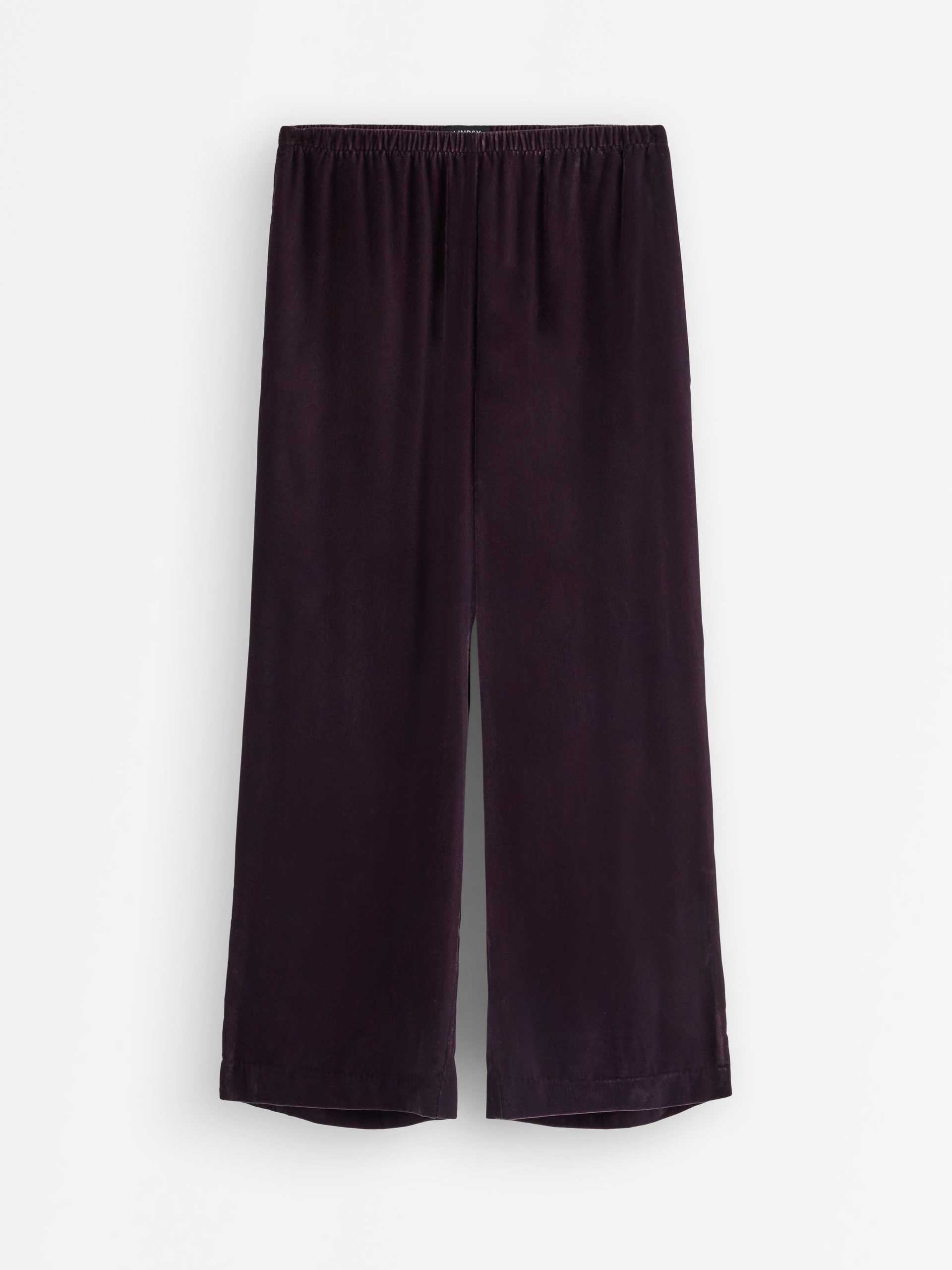 Lindex Vida byxor i sammet dam