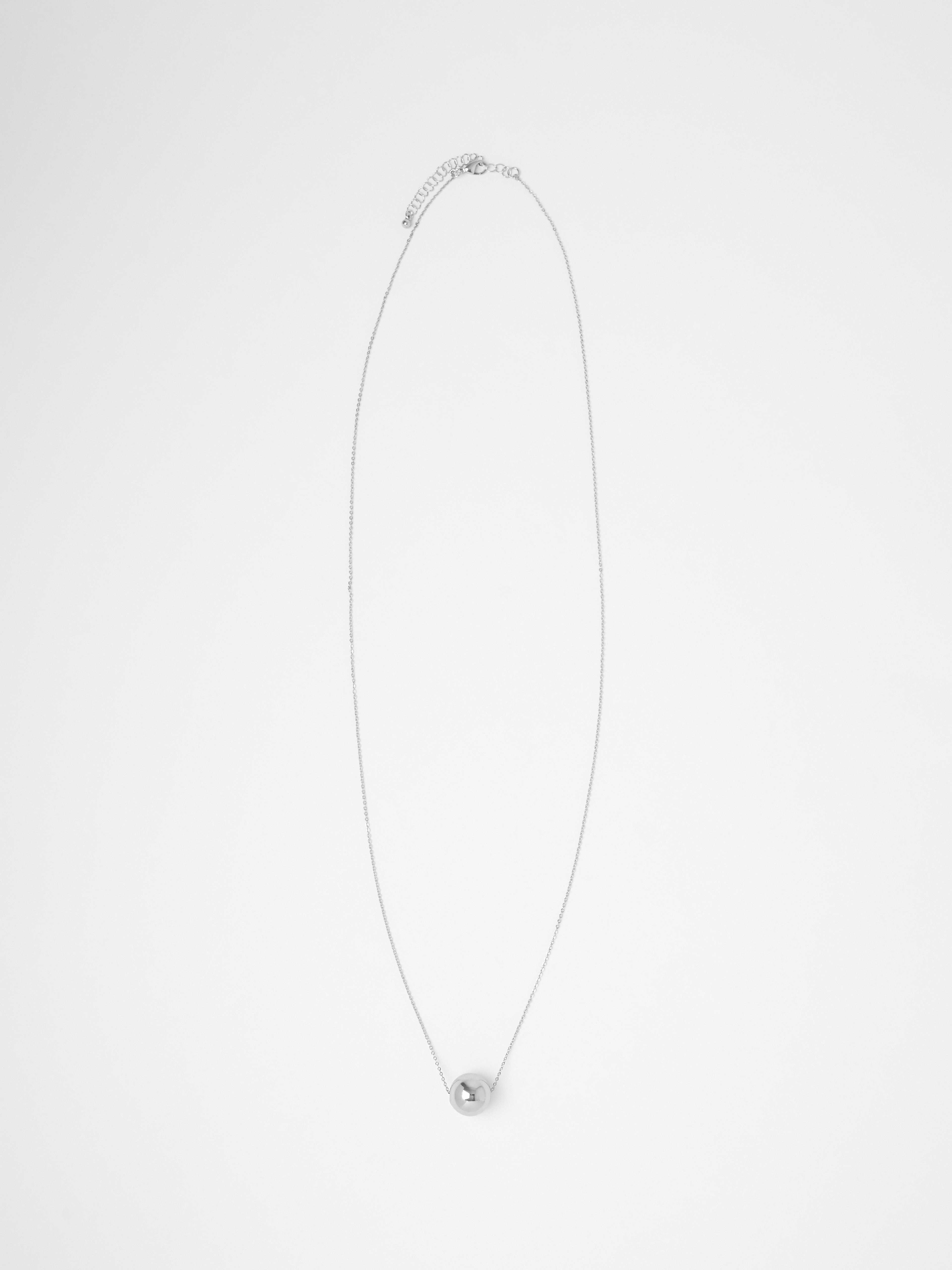 Halsband med globhänge
