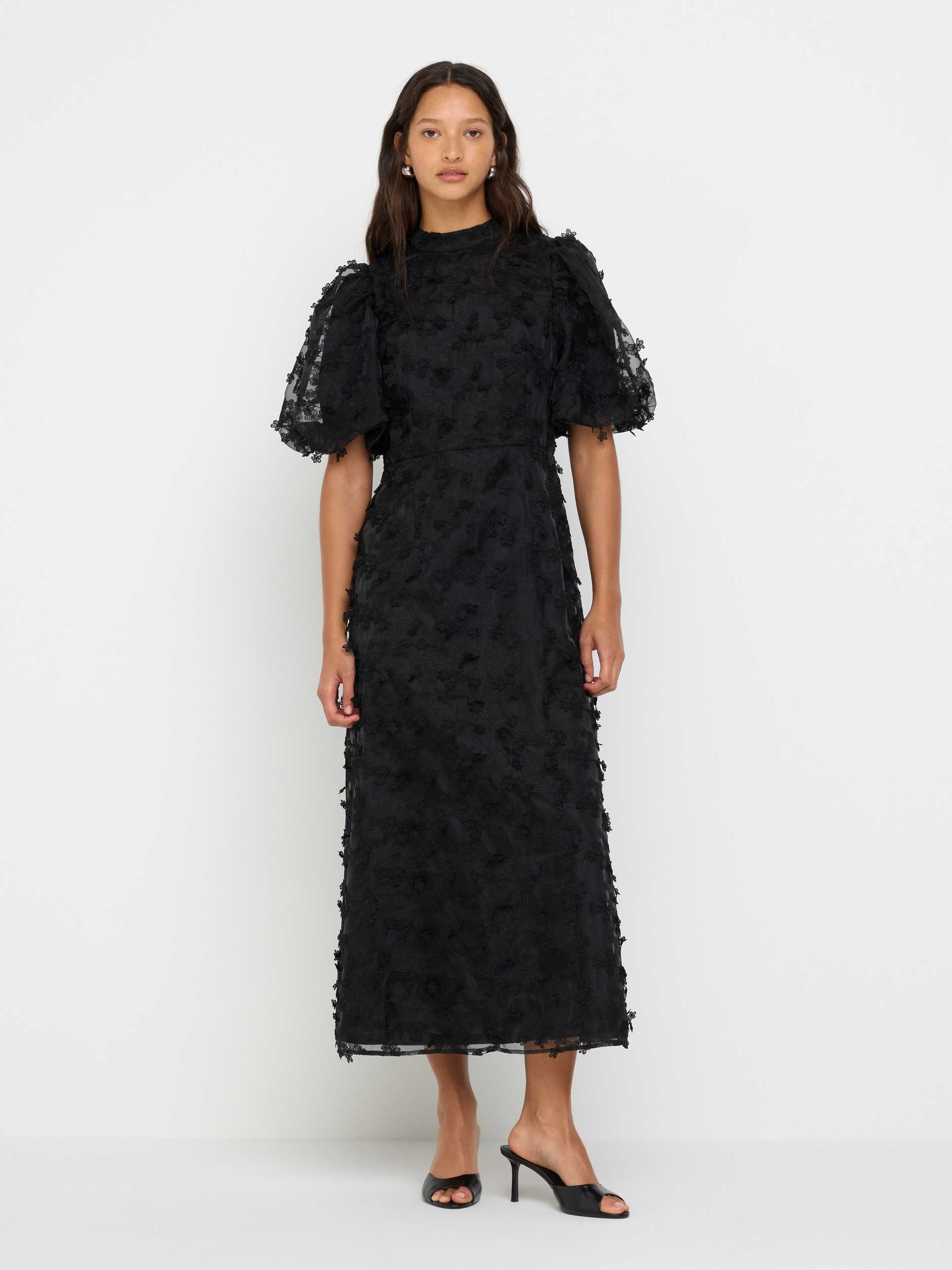 Lindex Midiklänning med broderier dam
