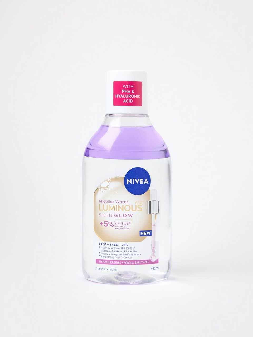 Nivea Luminous Skin Glow Micellar Water
