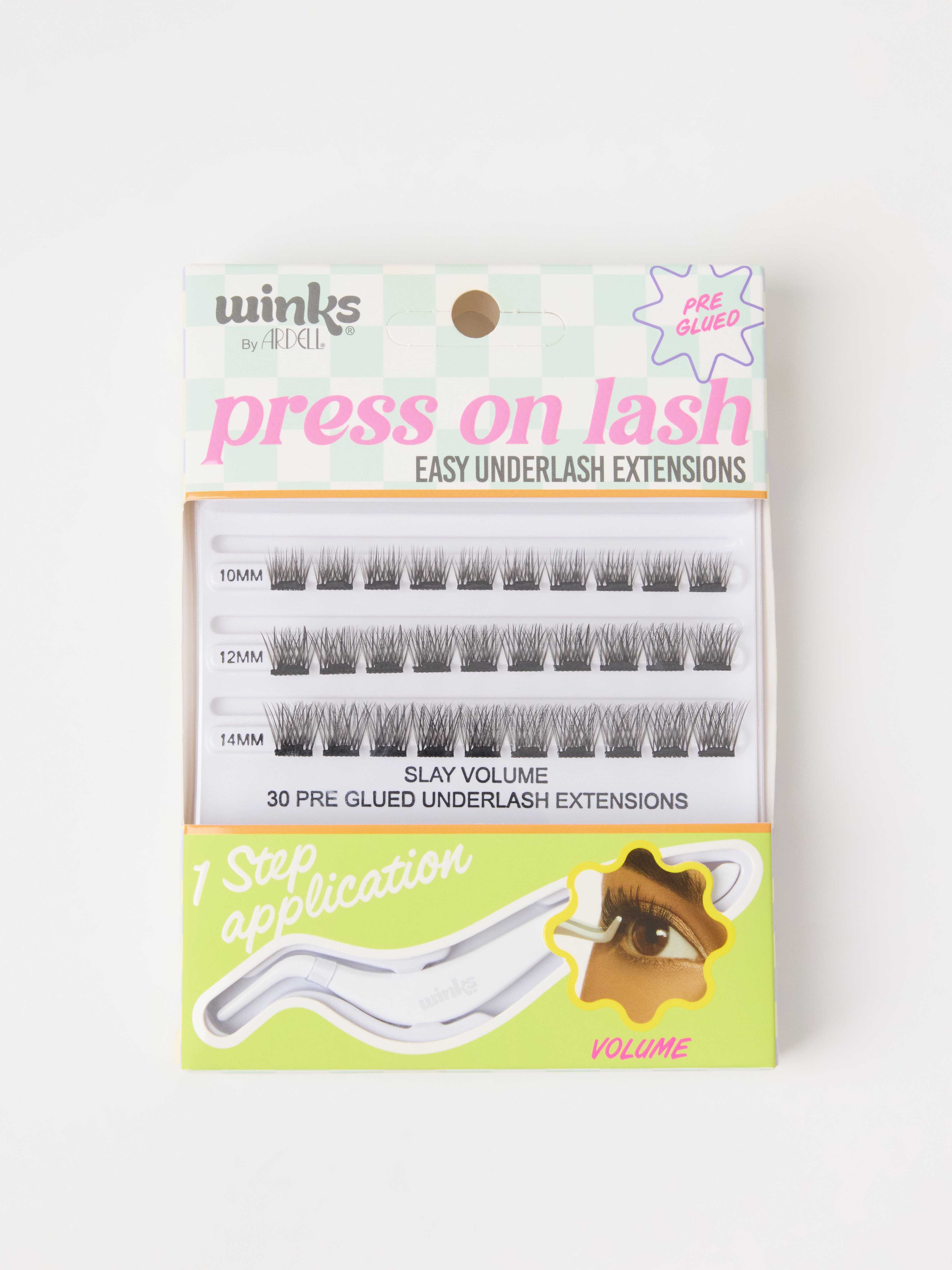 Ardell Winks Press On Underlash Extensions Slay Volume