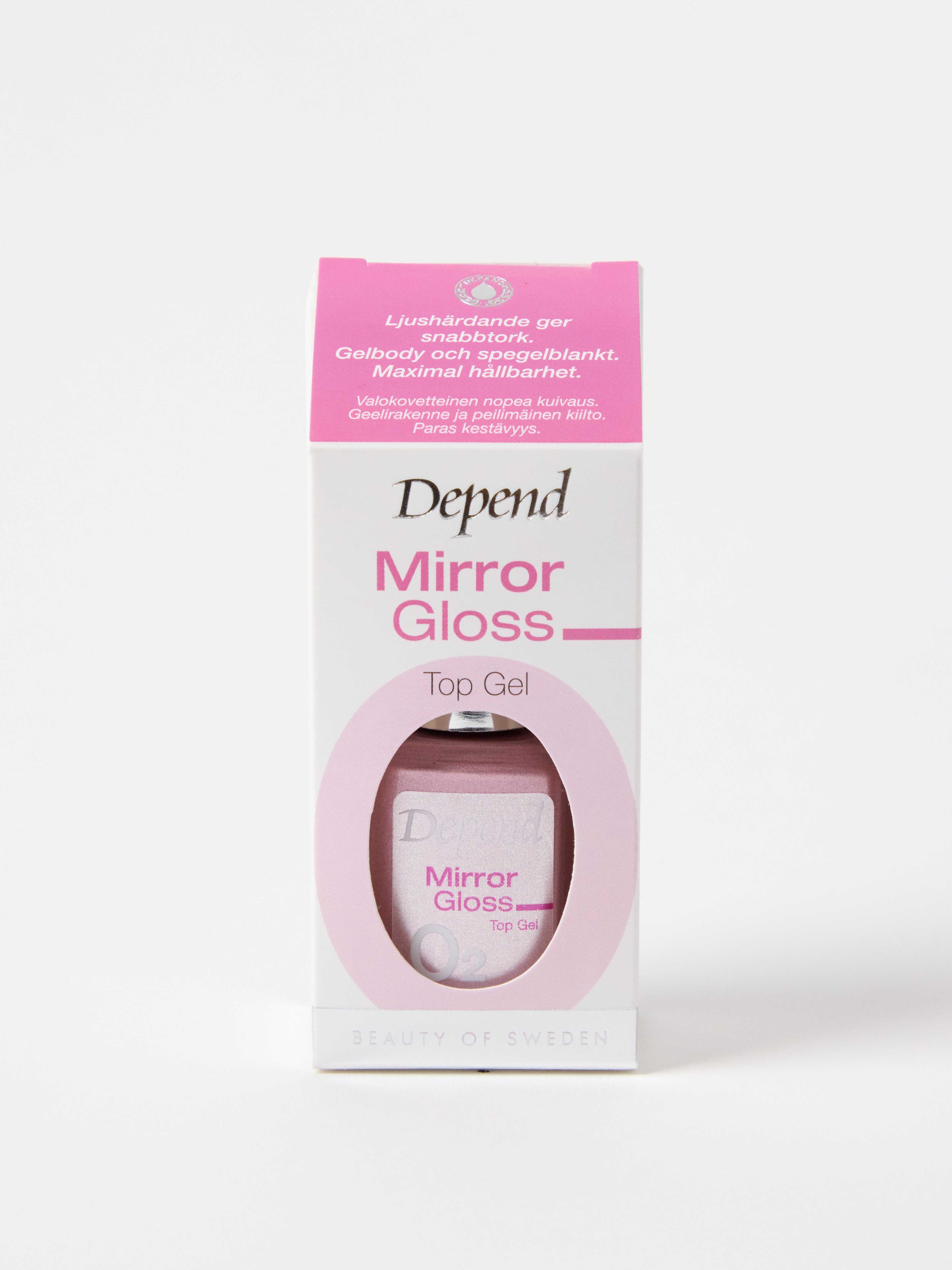 Depend Mirror Gloss Top Gel