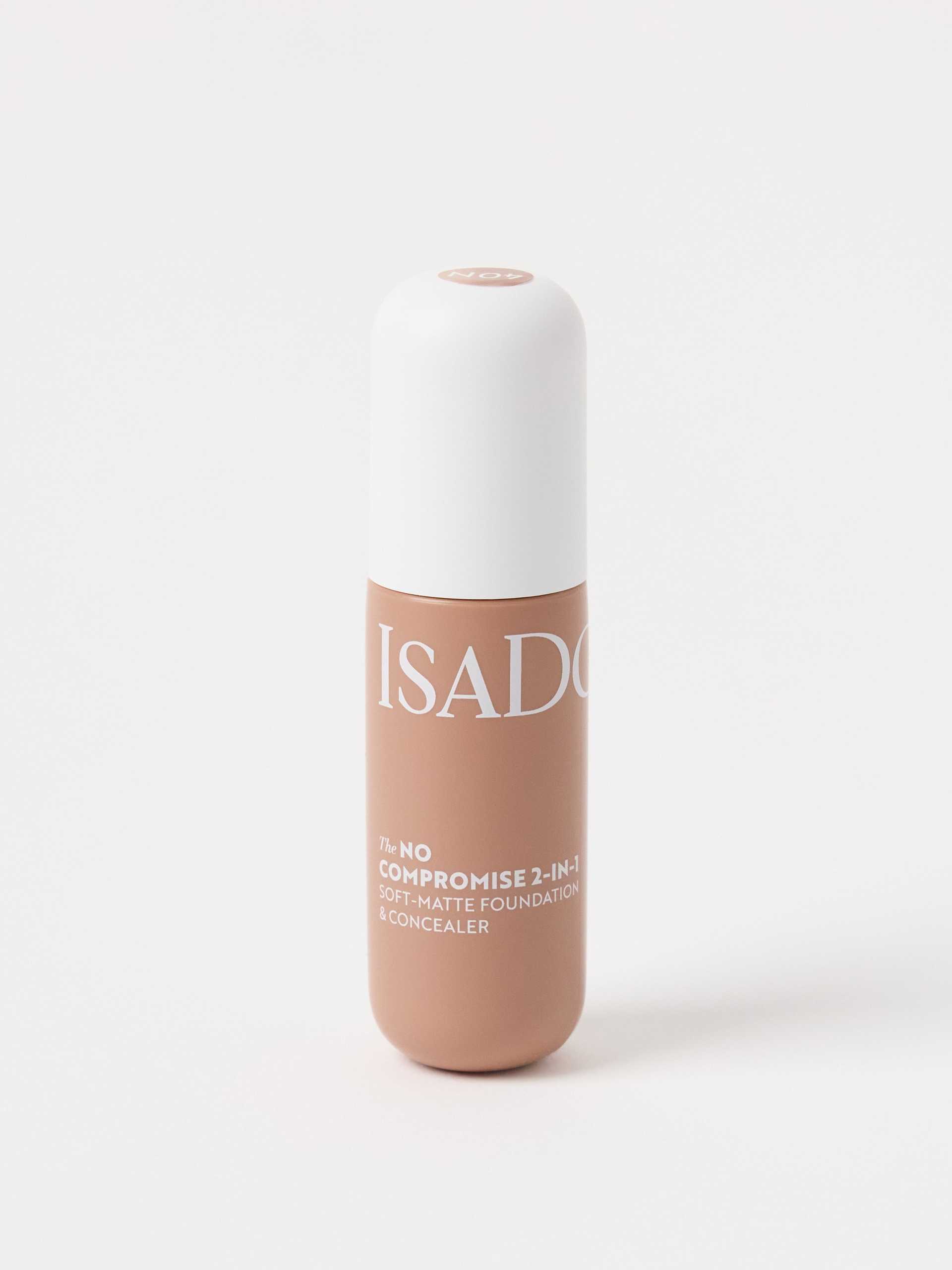 IsaDora The No Compromise 2-in-1 Soft-Matte Foundation & Concealer 20N Neutral dam – bild 8
