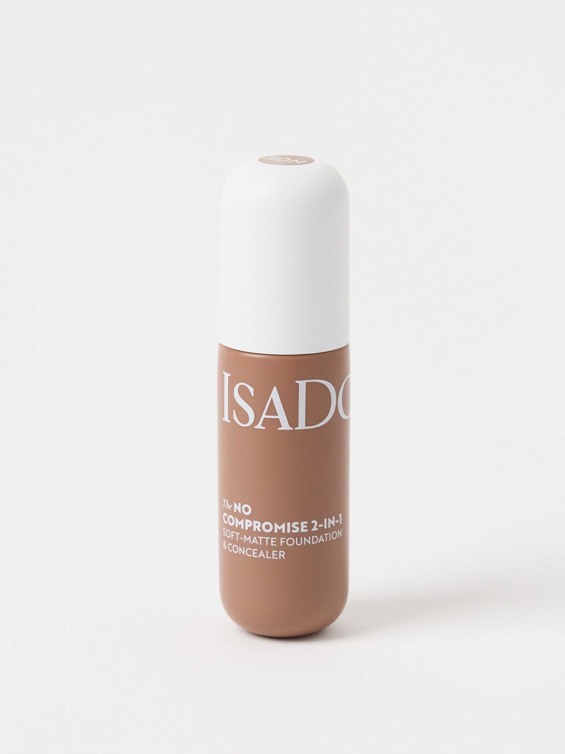 IsaDora The No Compromise 2-in-1 Soft-Matte Foundation & Concealer 20N Neutral dam – bild 10