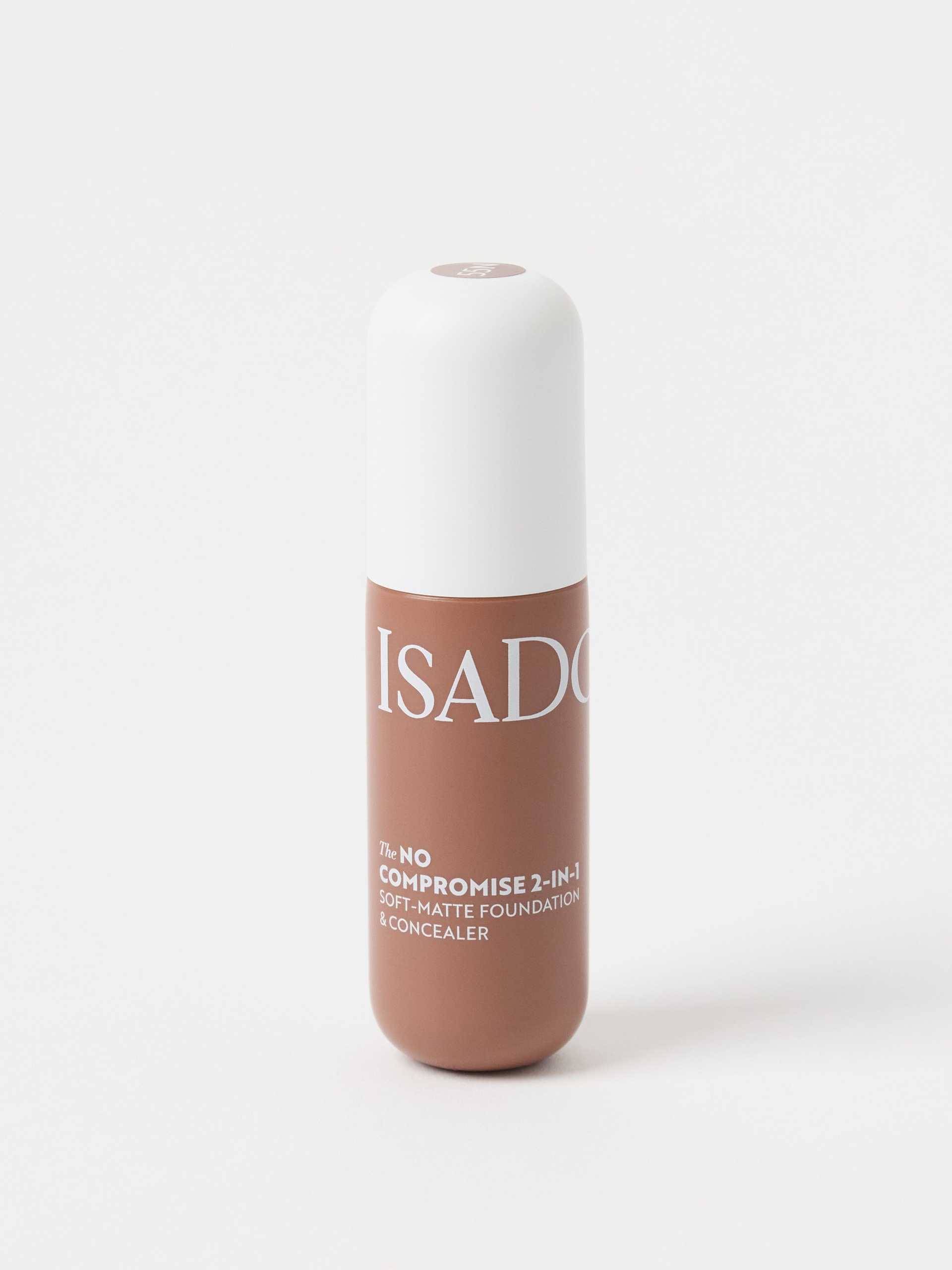 IsaDora The No Compromise 2-in-1 Soft-Matte Foundation & Concealer 55N Neutral dam – bild 2