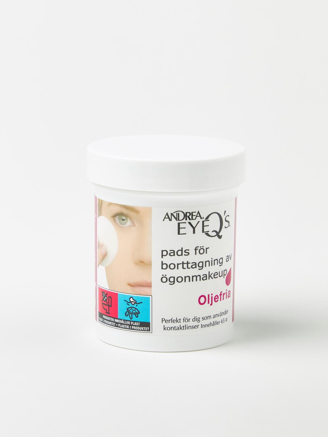 Andrea Eye Q's Remover Pads Oil Free