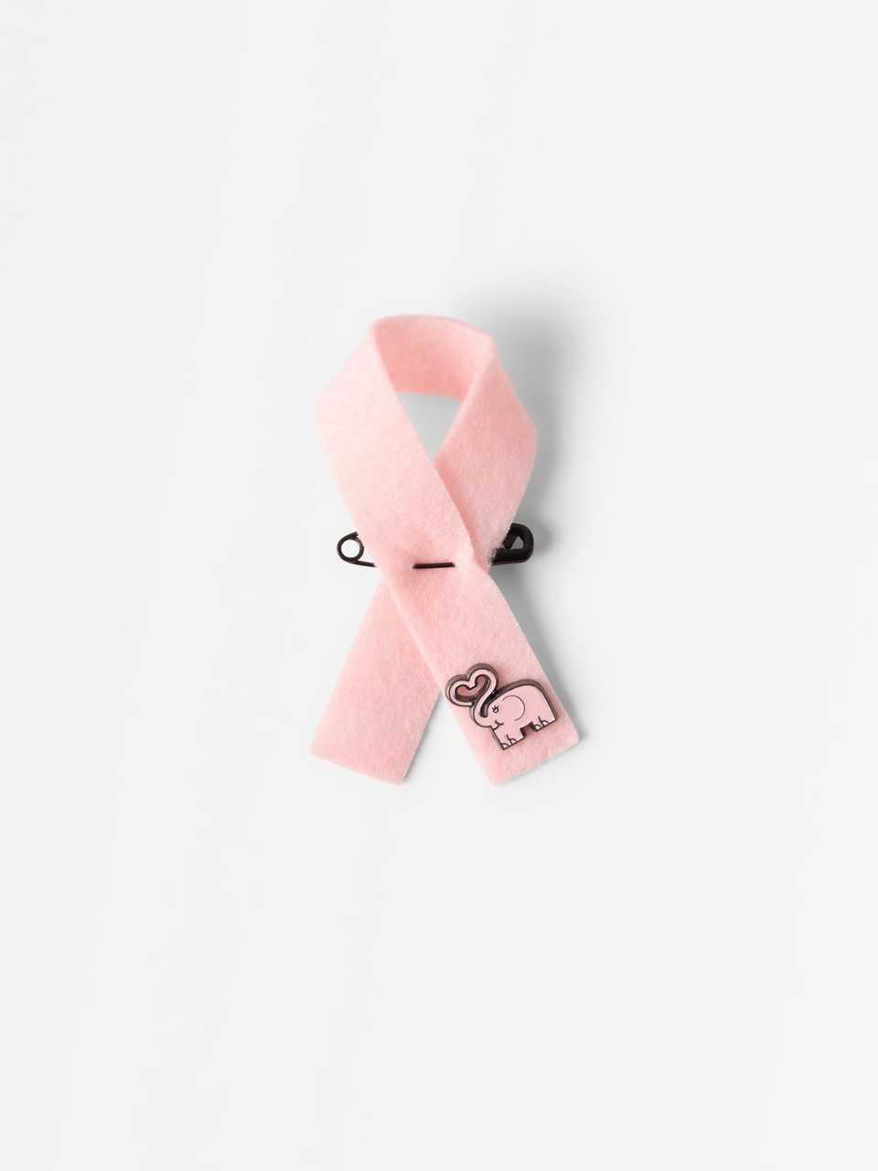 Cancerfondens rosa band