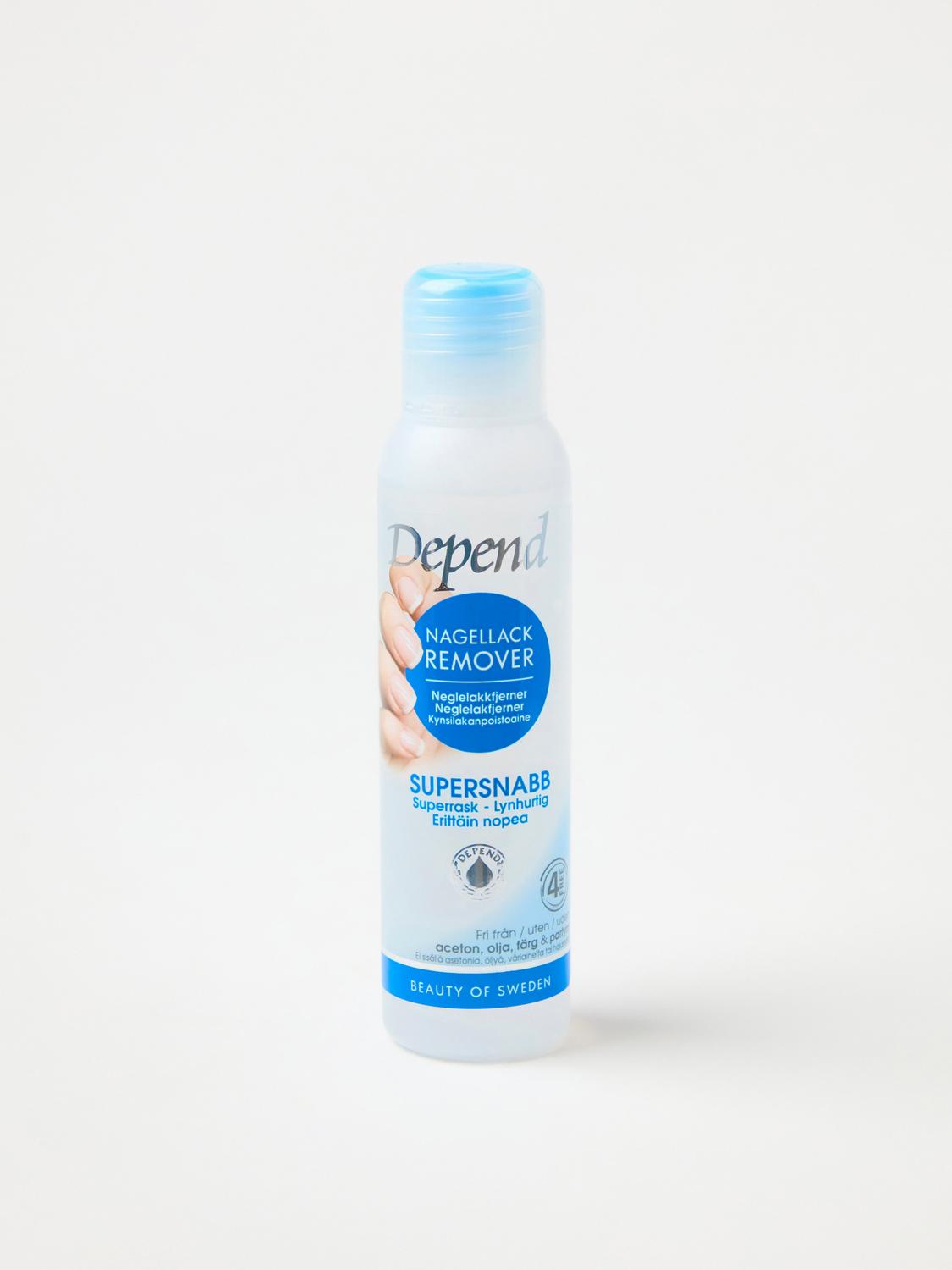 Depend Super Fast Nail Polish Remover