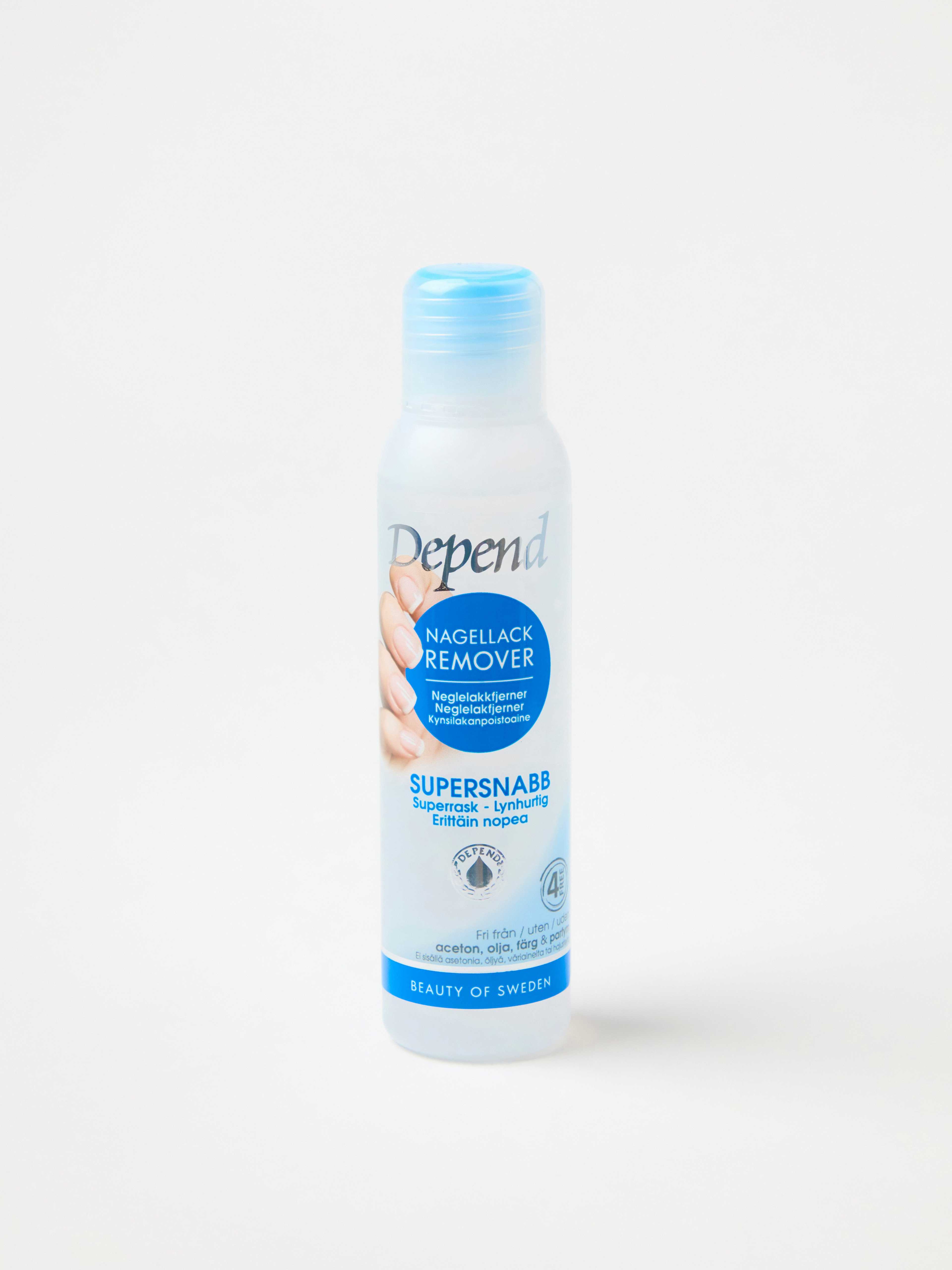 Depend Super Fast Nail Polish Remover