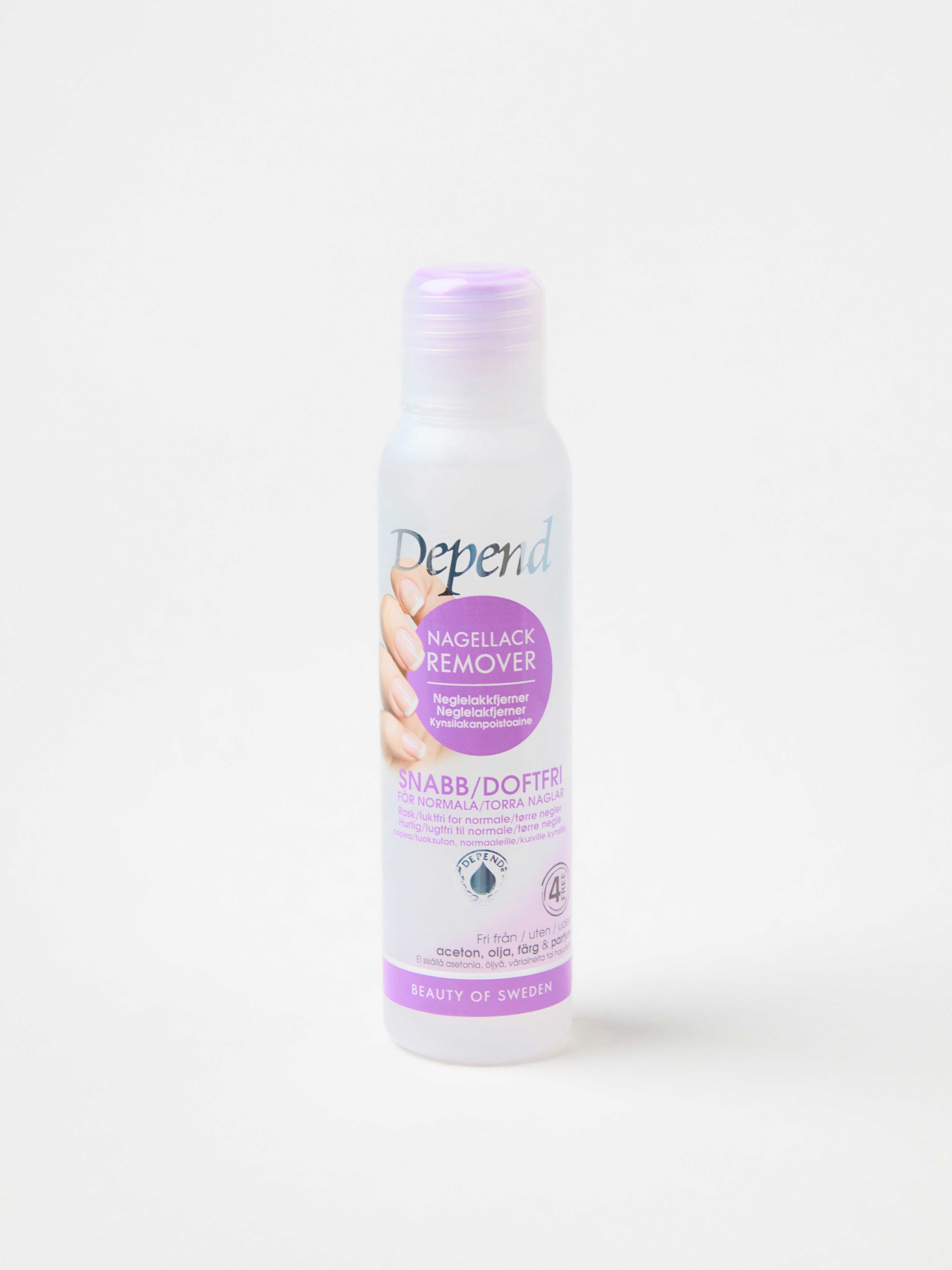 Depend Fast and Odurless Nail Polish Remover