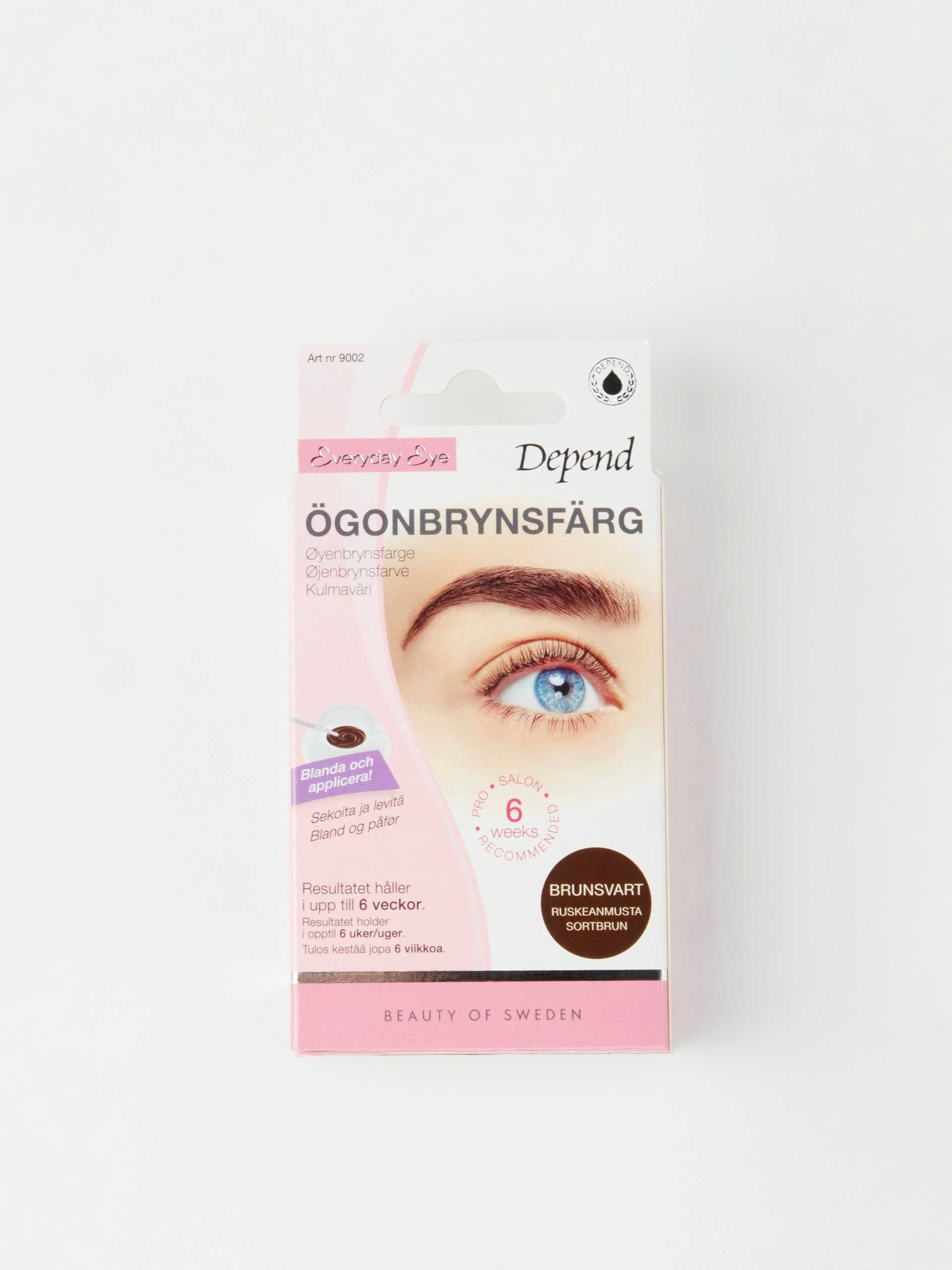 Depend EyeBrow Colour Black 1 pcs ögonbryn dam – bild 3