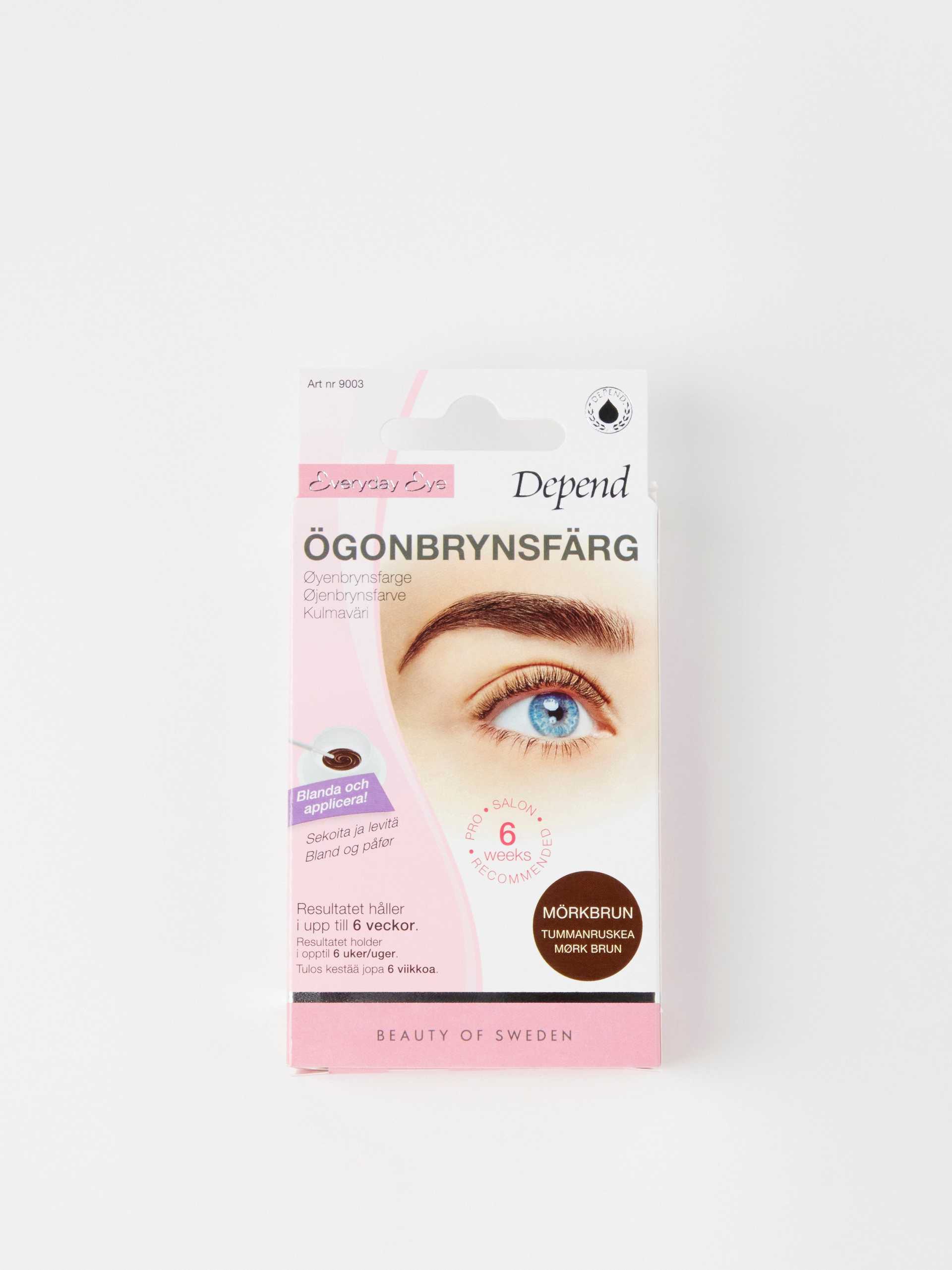 Depend EyeBrow Colour Black 1 pcs ögonbryn dam – bild 4