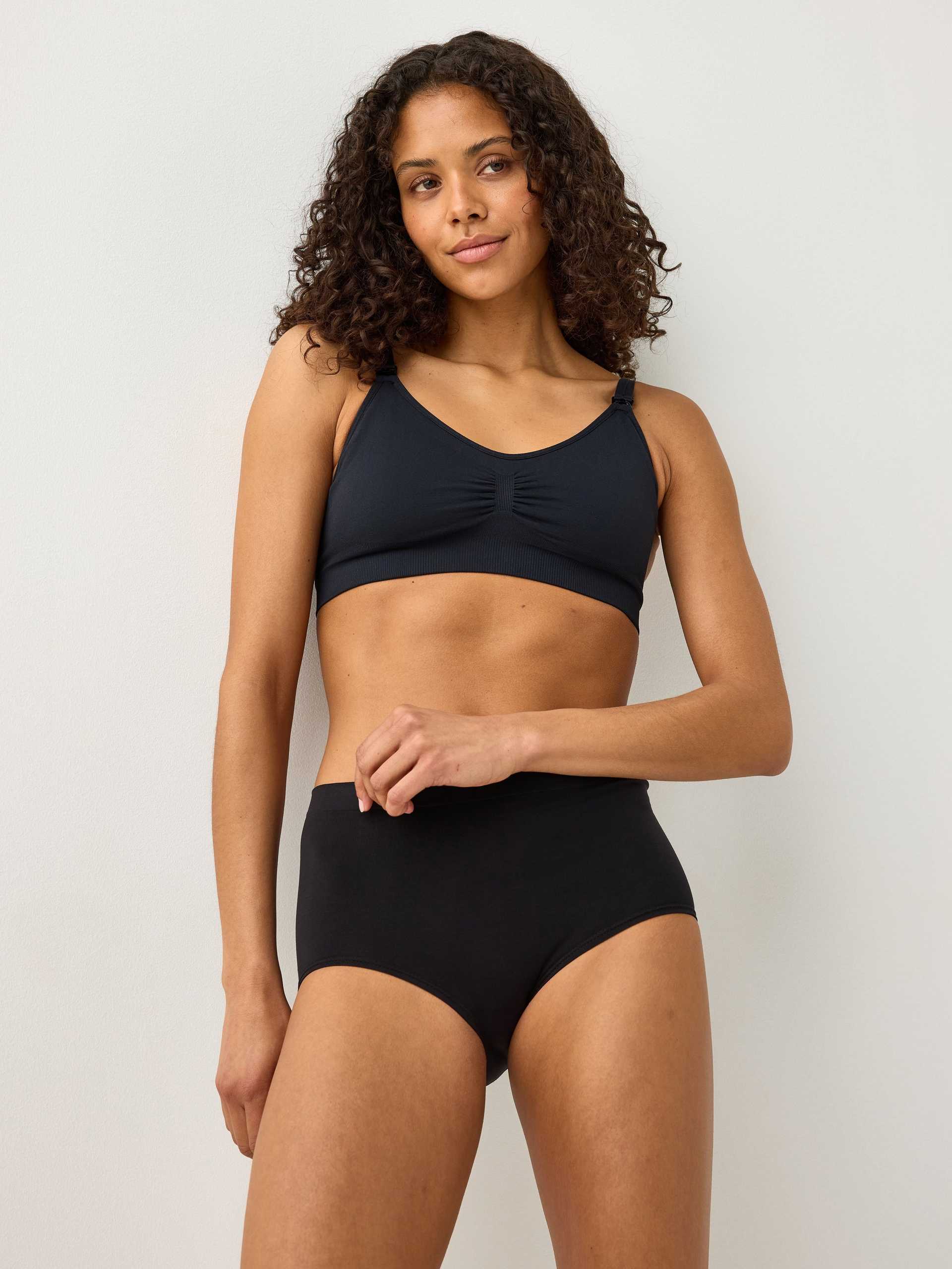 Lindex MOM 2-pack seamless amnings bh dam