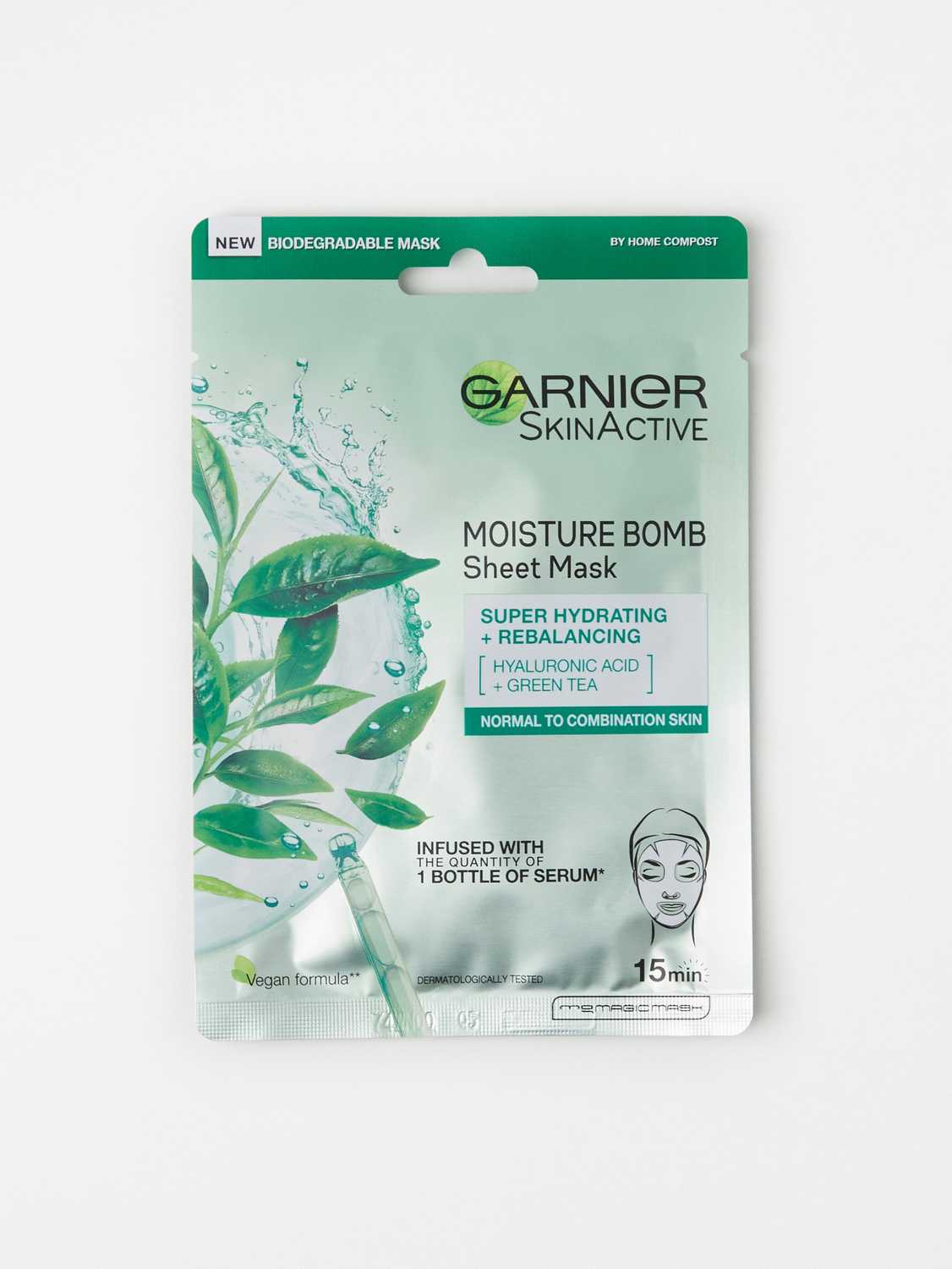 Garnier Skin Active Moisture Bomb Tissue Mask