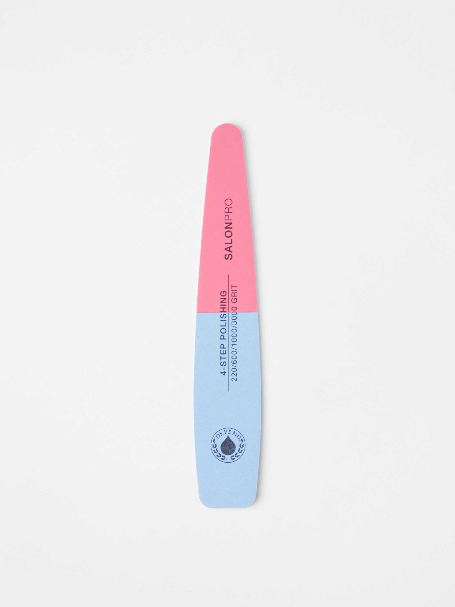 Lindex Depend Nail file SalonPro 4-Step Polishing nagelprodukter dam