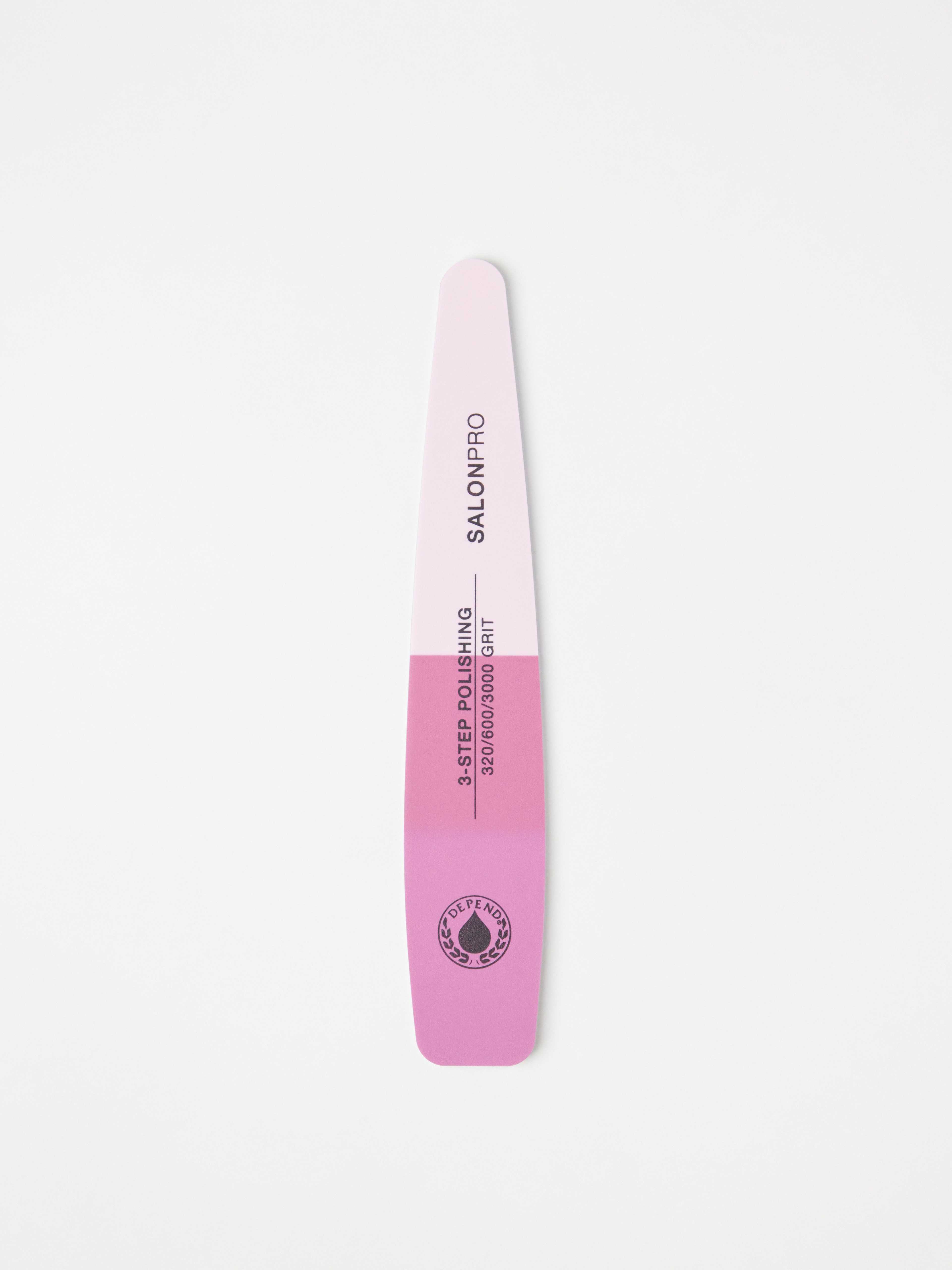 Depend Nail file SalonPro 3-Step Polishing