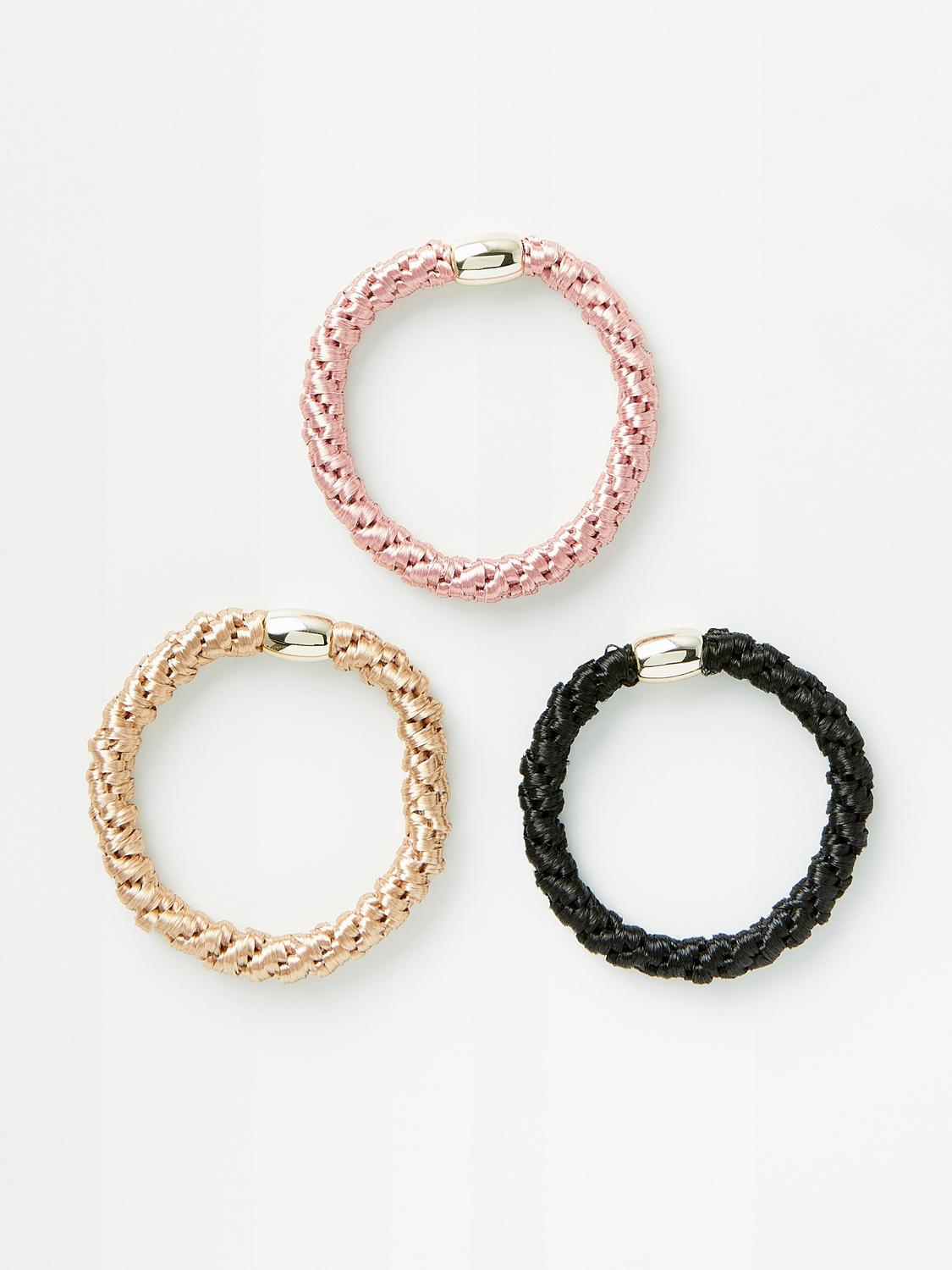 3-pack hårsnoddar