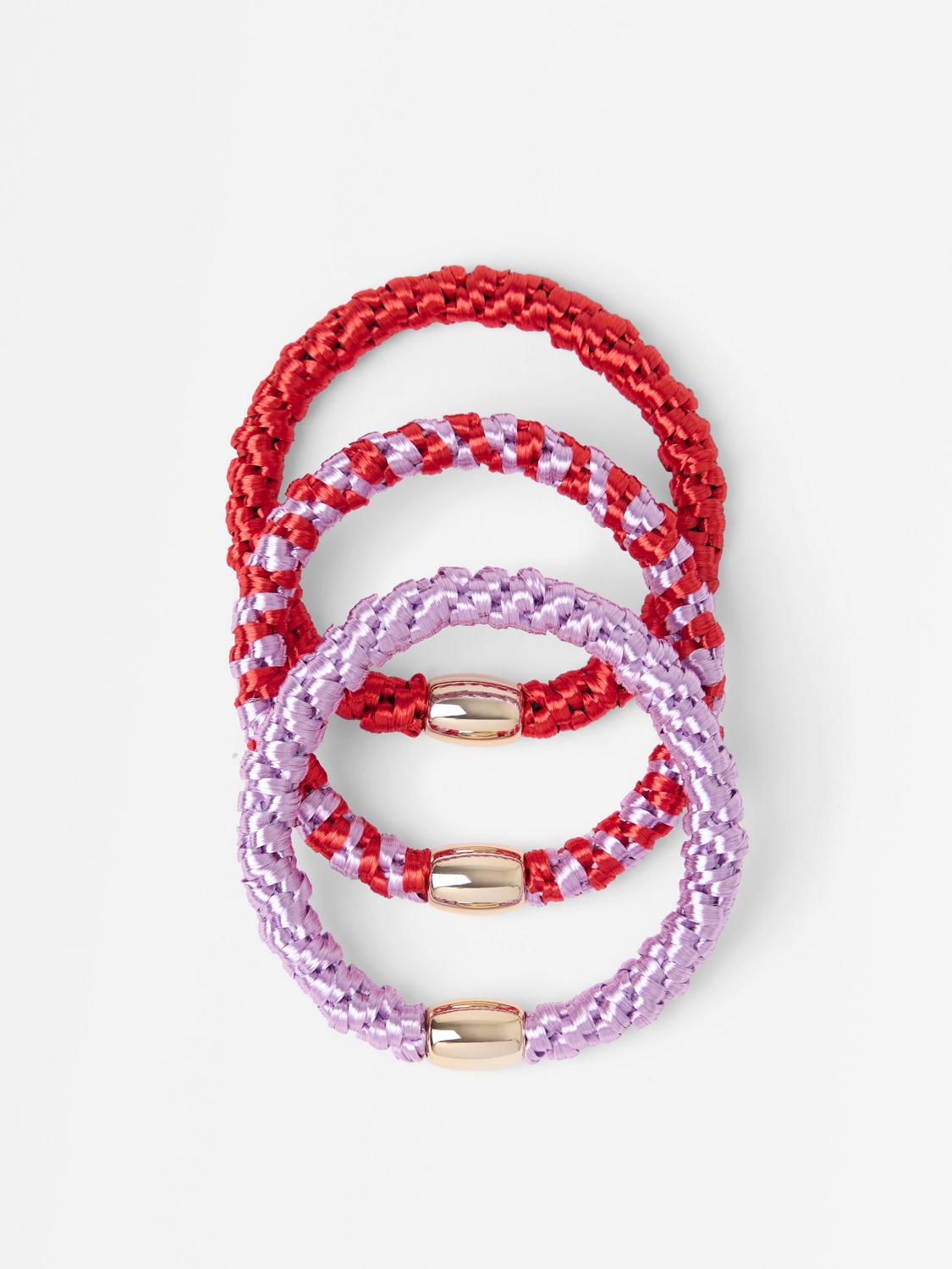 3-pack hårsnoddar