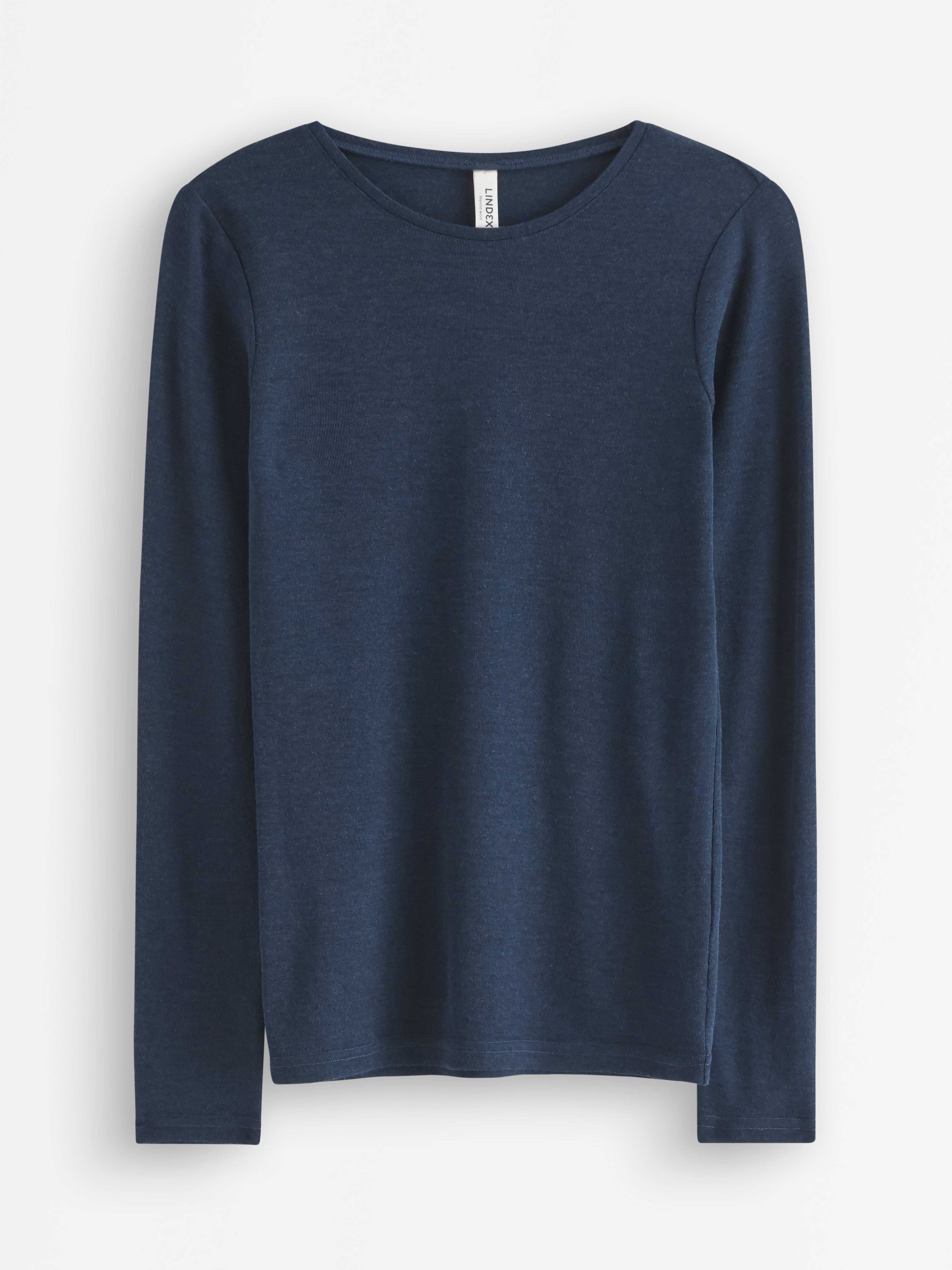 Lindex Long Sleeve Top In Merino Wool blusar dam – bild 7