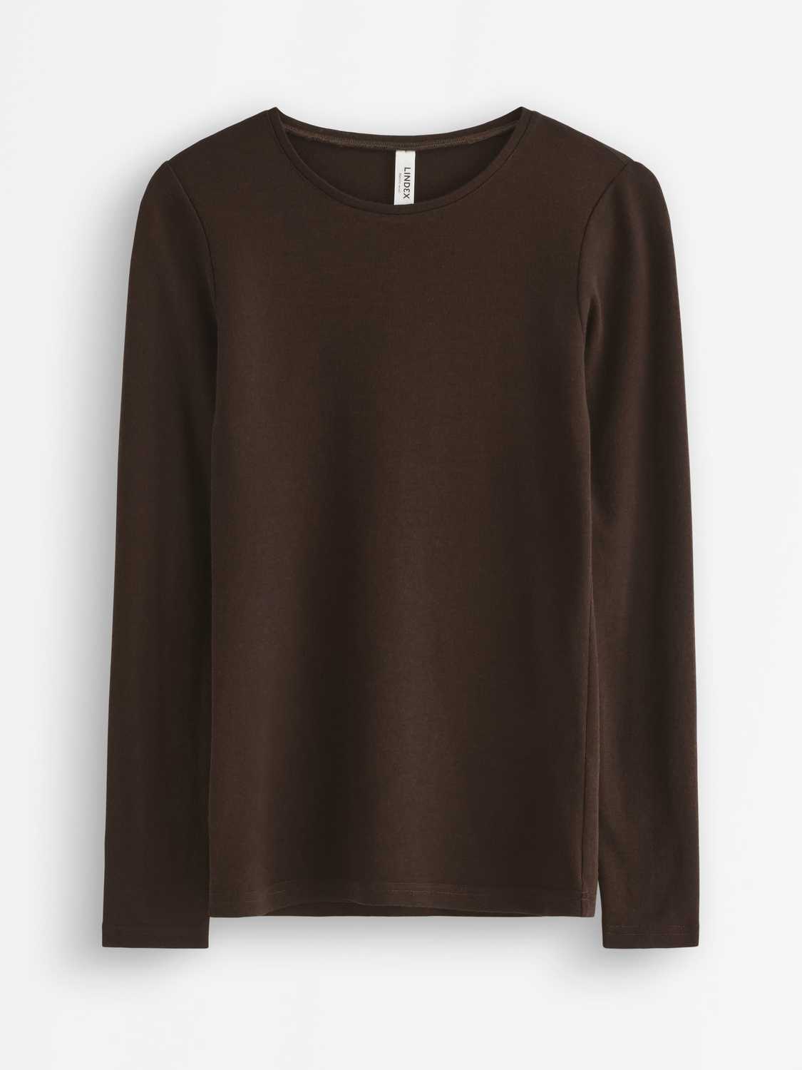 Long sleeve top in merino wool