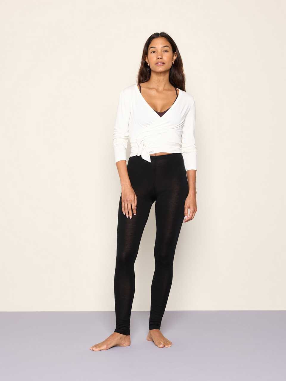 Leggings i merinoull