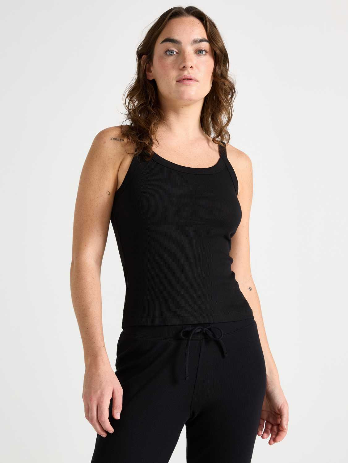 Ribbed tank top