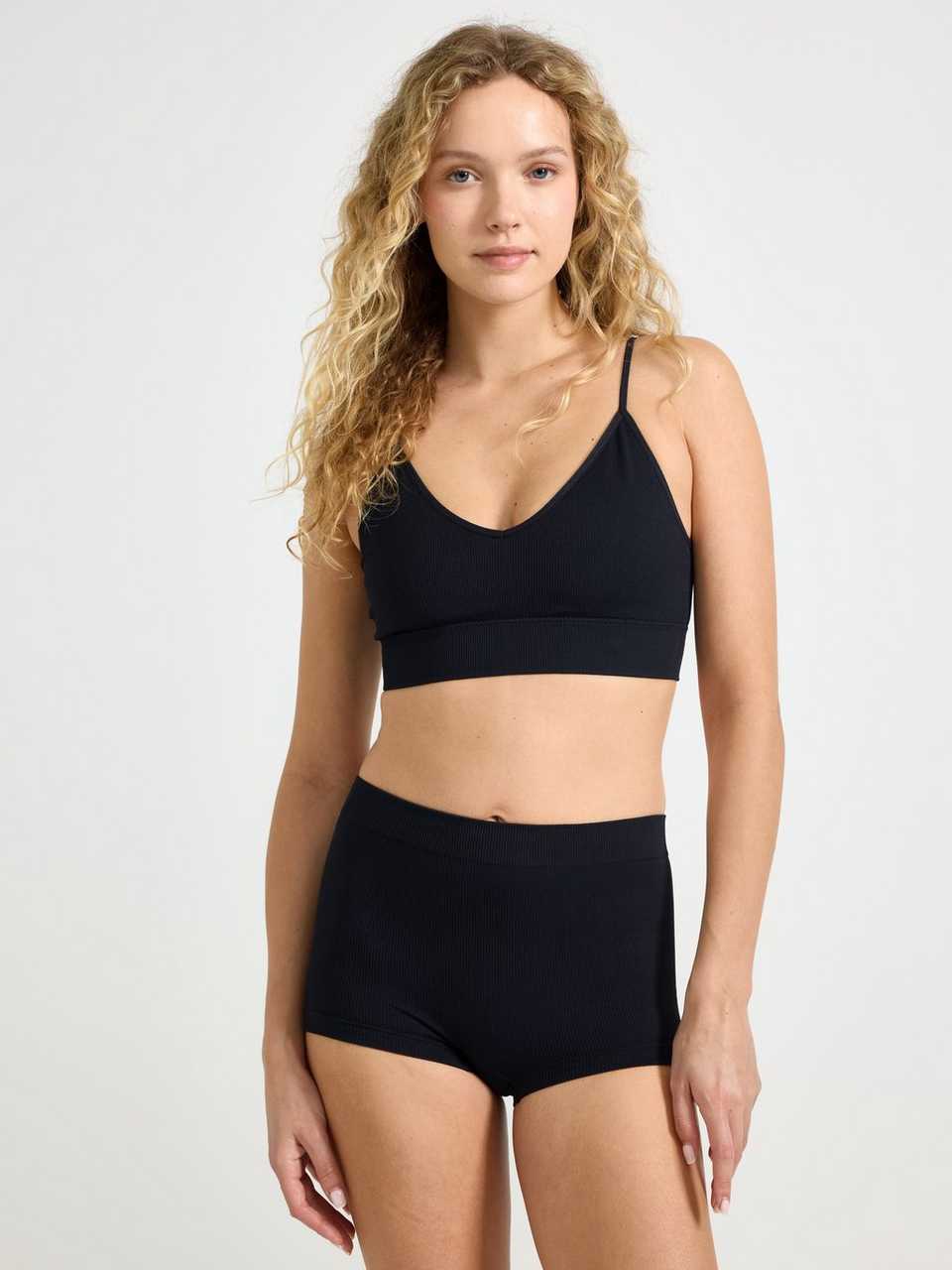 Seamless boxer trosa midi waist