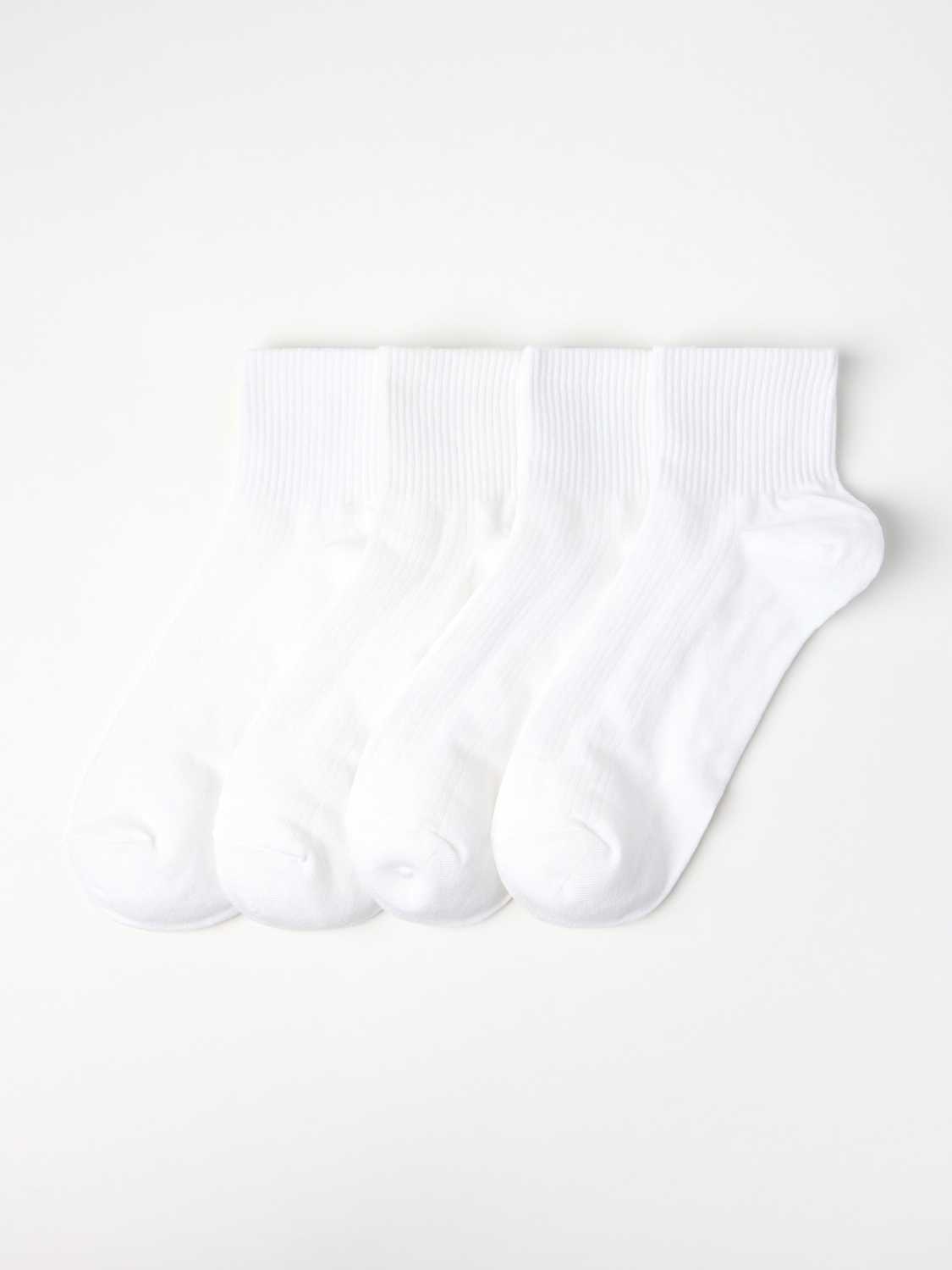 4-pack höga ankelstrumpor
