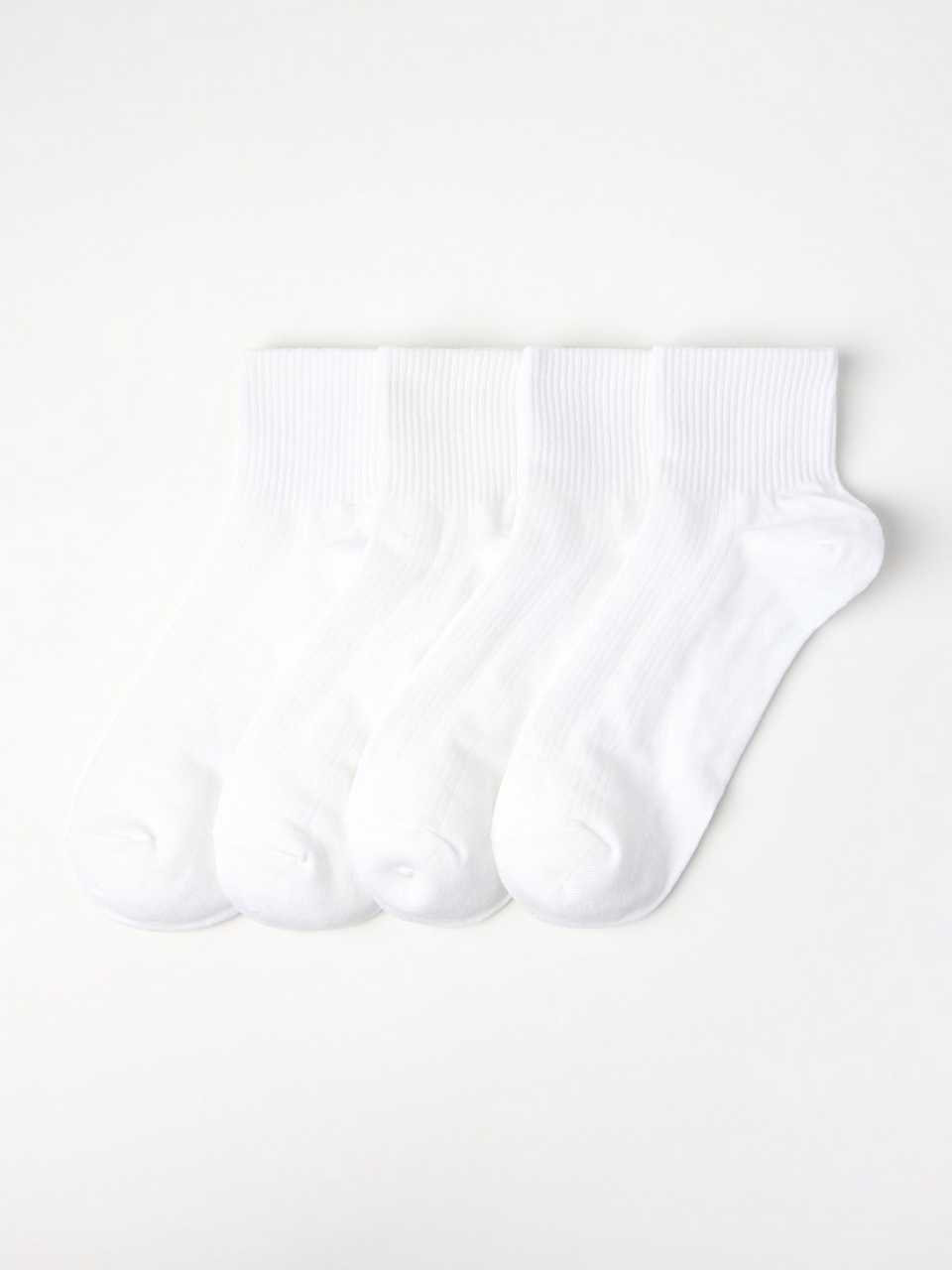 4-pack höga ankelstrumpor