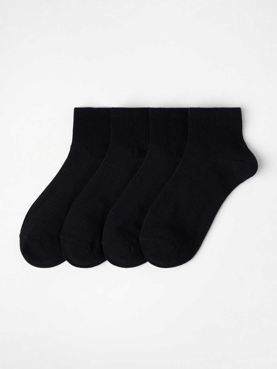 4-pack höga ankelstrumpor