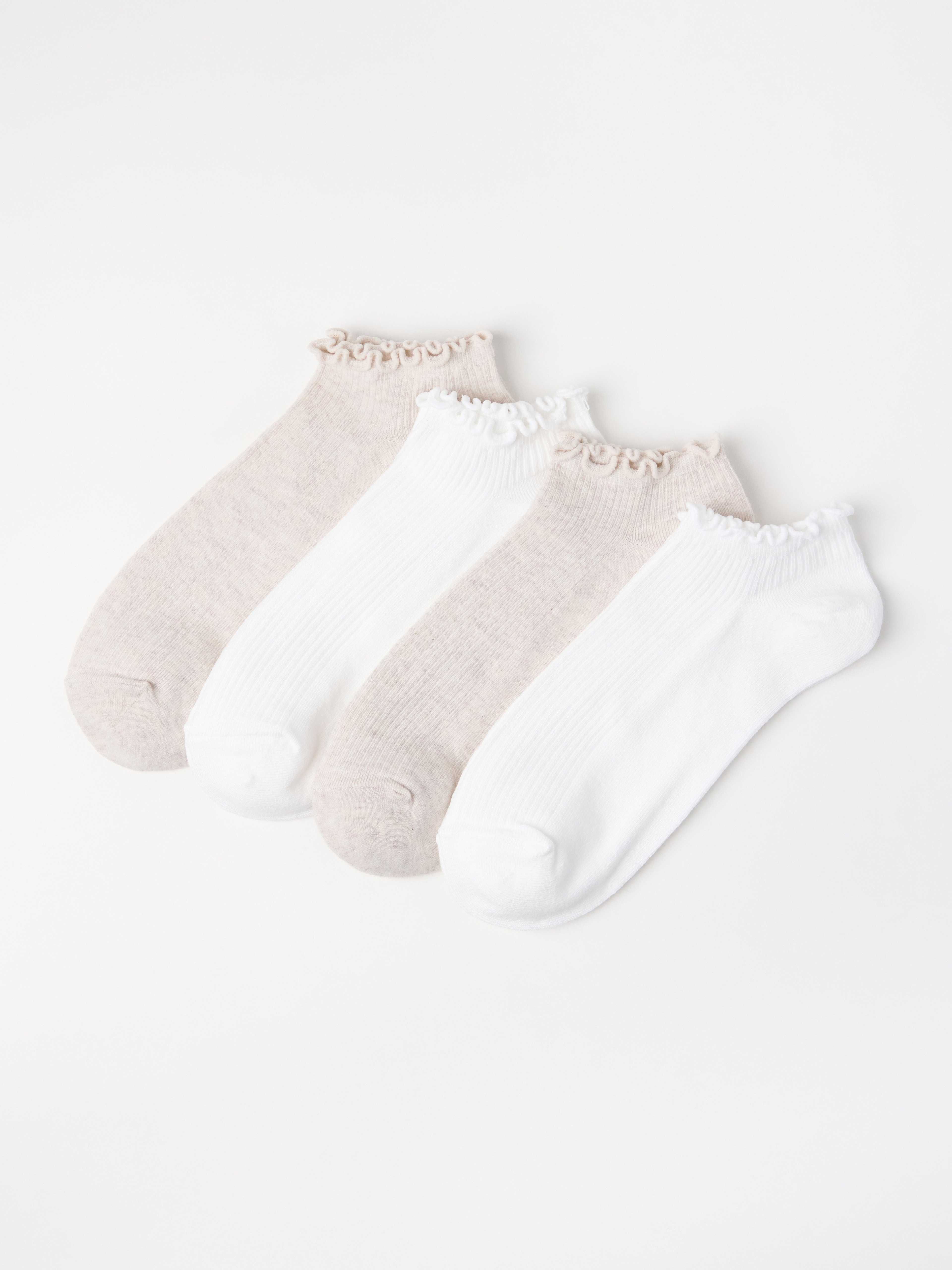 Lindex 4-pack ankelstrumpor dam
